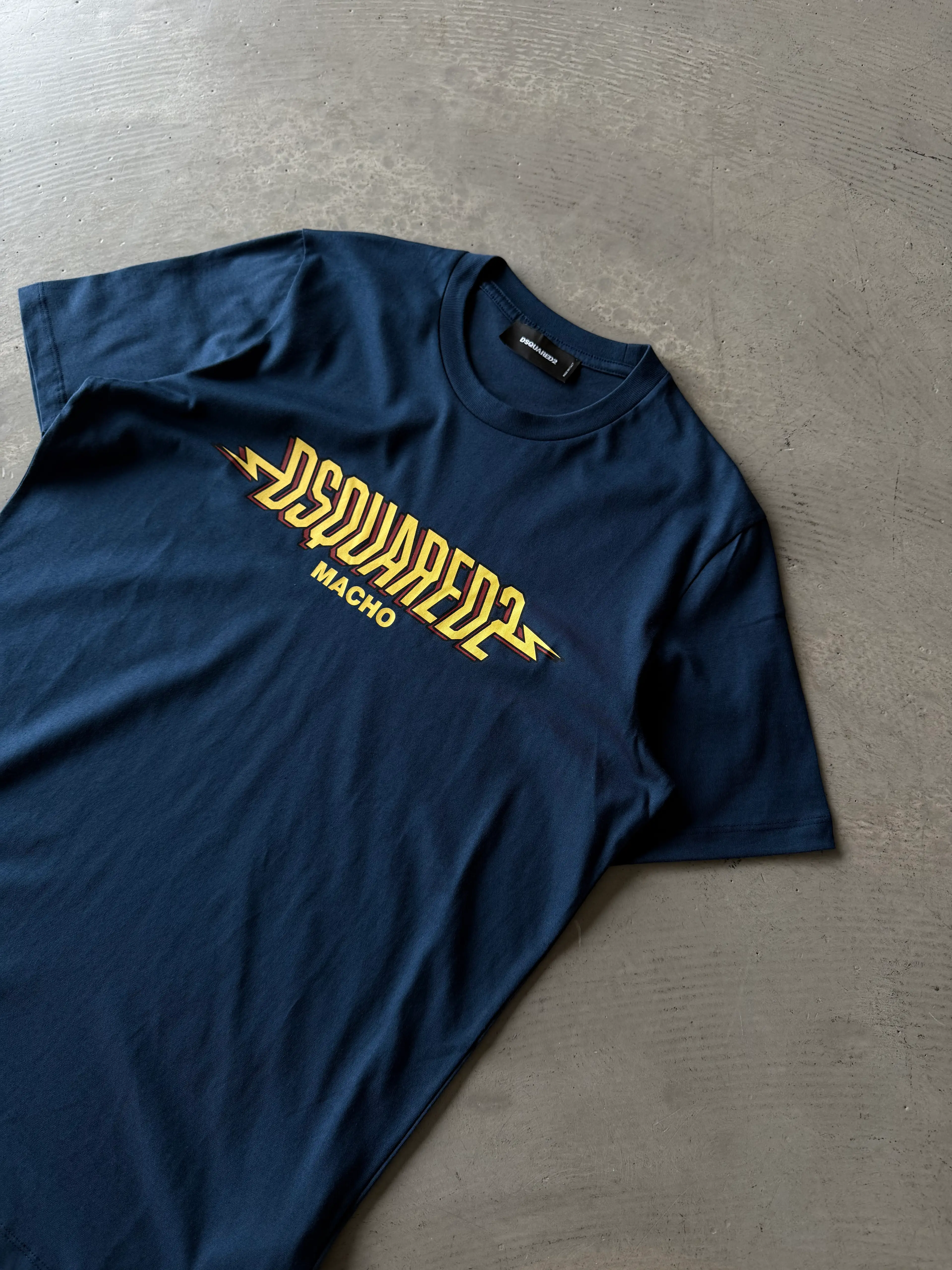 Göğüs Logo Baskılı Basic T-Shirt