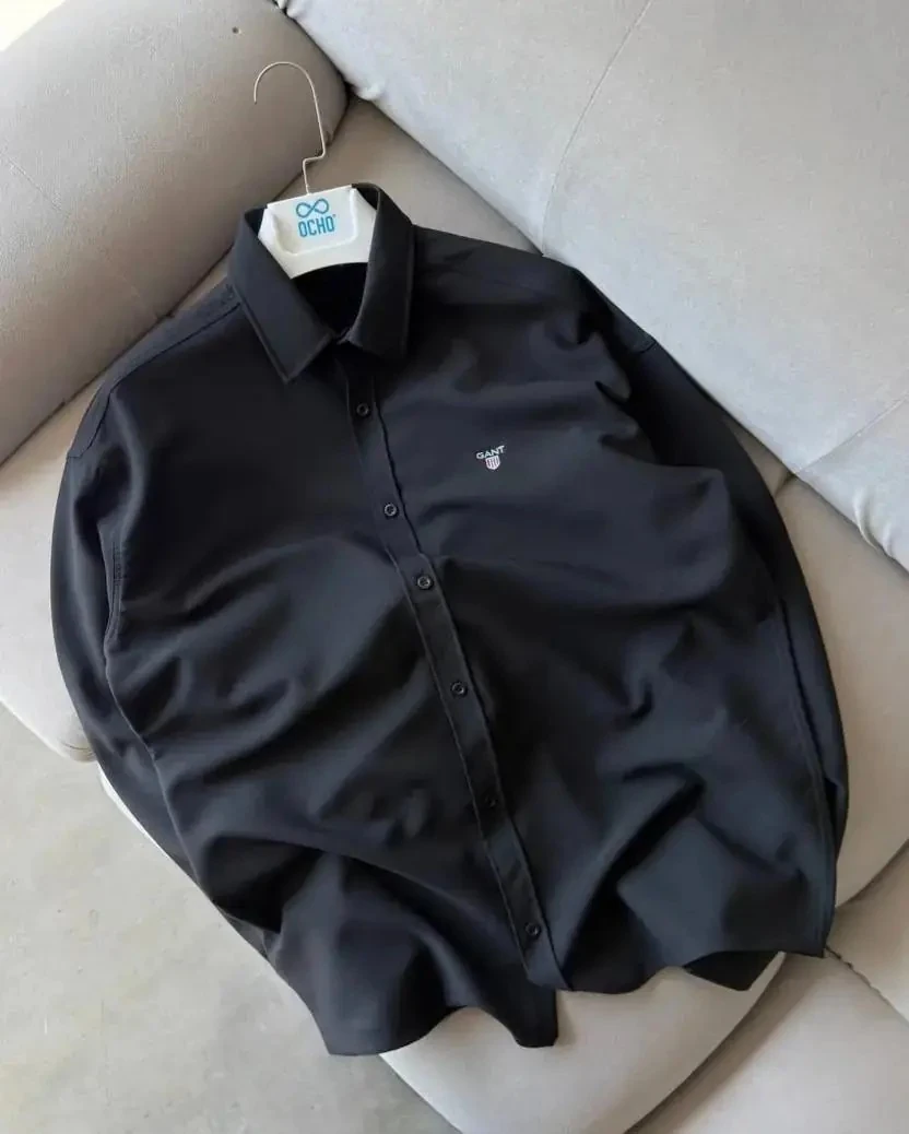 Nakış Detaylı Relax Fit Gömlek