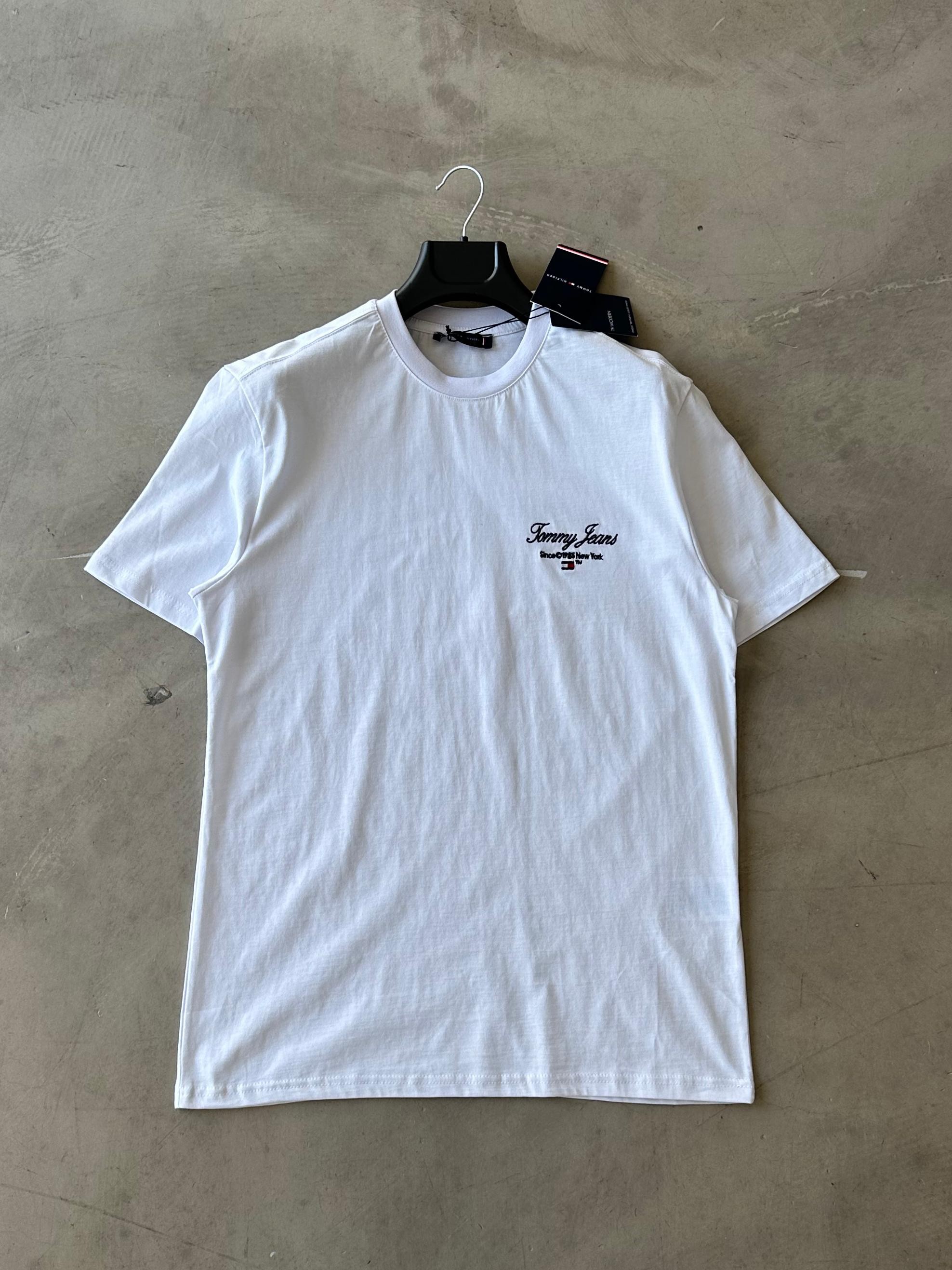 TMY Nakışlı Premium Tshirt - Beyaz