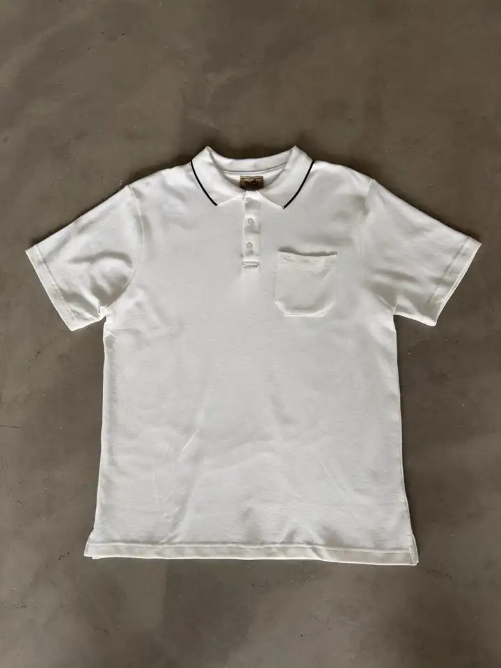 Cep Detaylı Polo Yaka T-Shirt