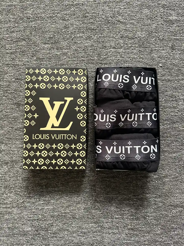 LV Premium Detaylı 3'lü Boxer