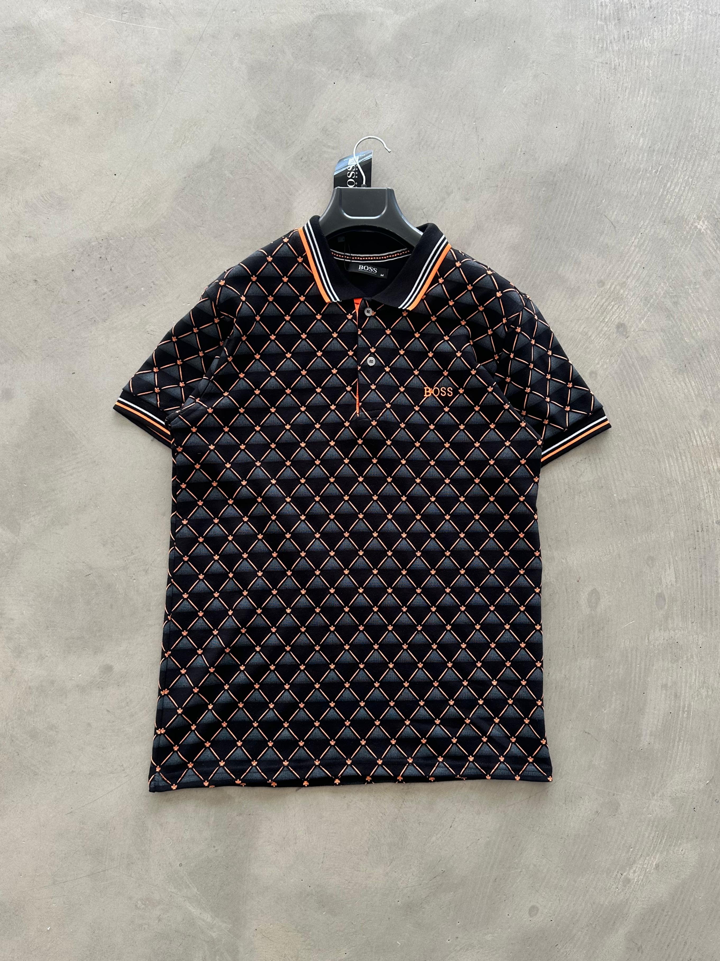 HG Baskılı Premium Polo Yaka Tee