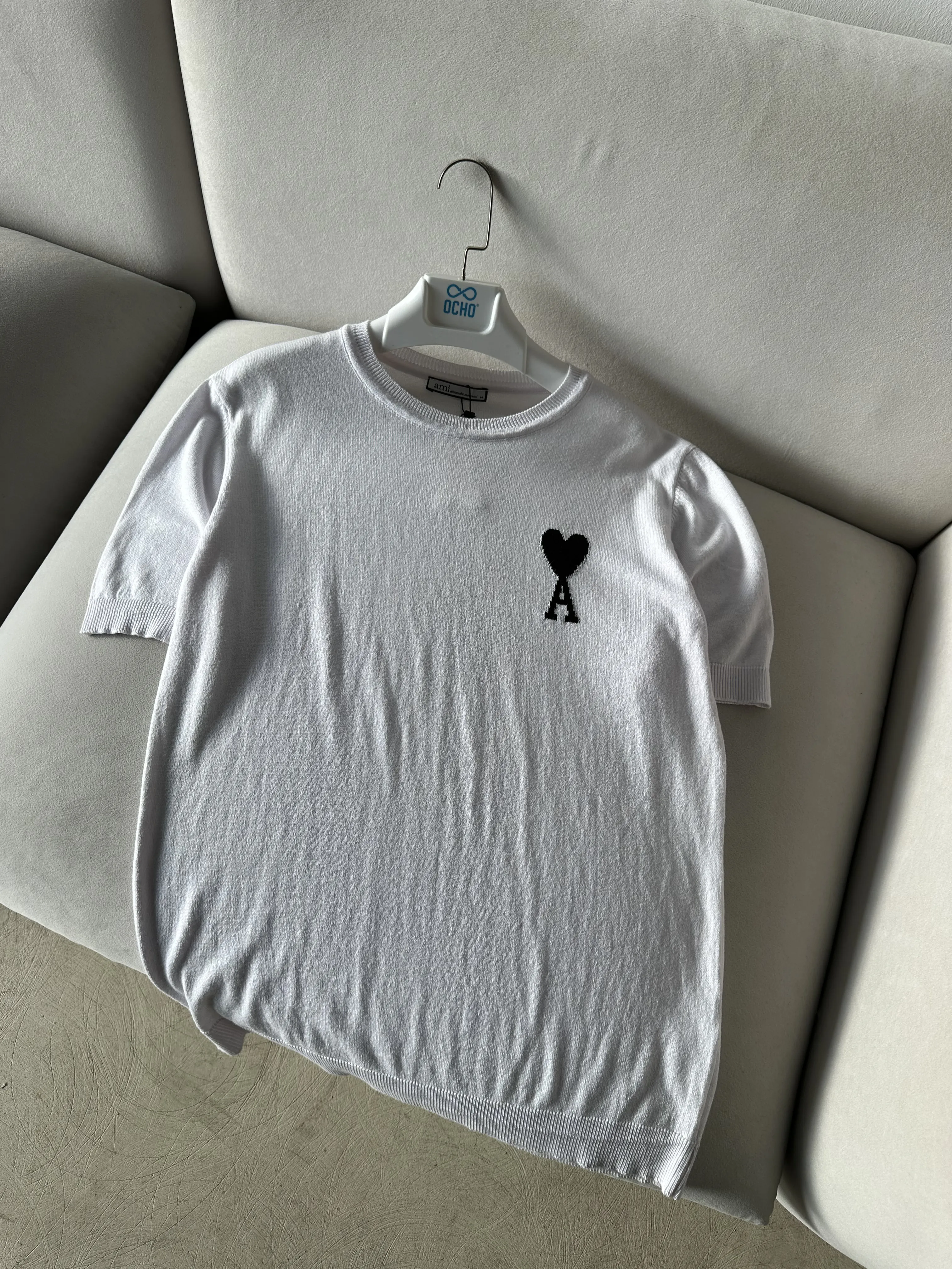 Nakış Detay Basic Triko Tee