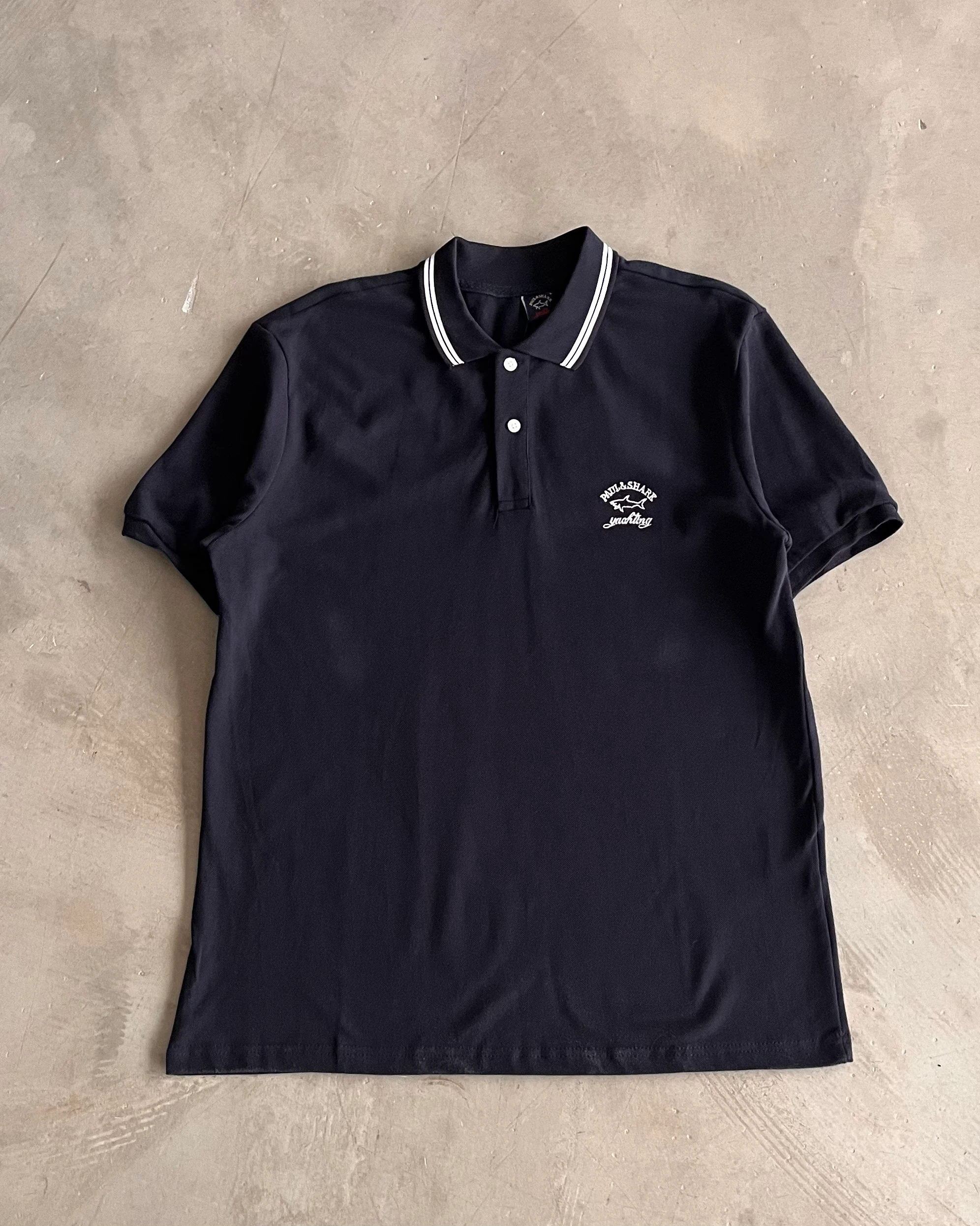 Logo Nakışlı Polo Yaka T-Shirt
