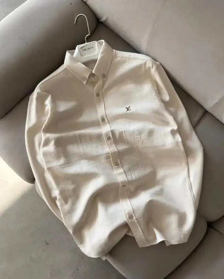 Nakış Detaylı Relax Fit Gömlek