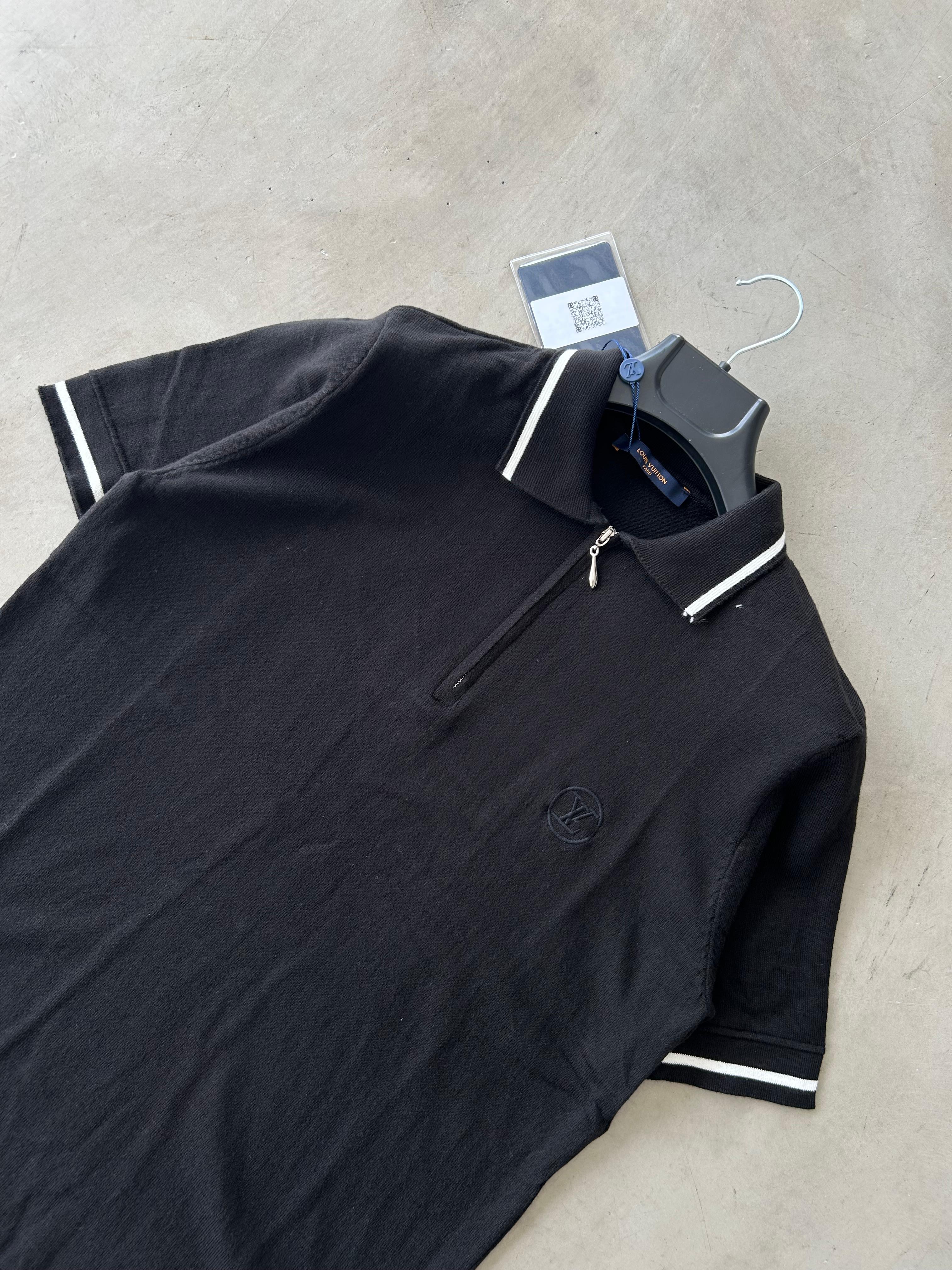LV Premium Fermuar Detaylı Polo Yaka Tee