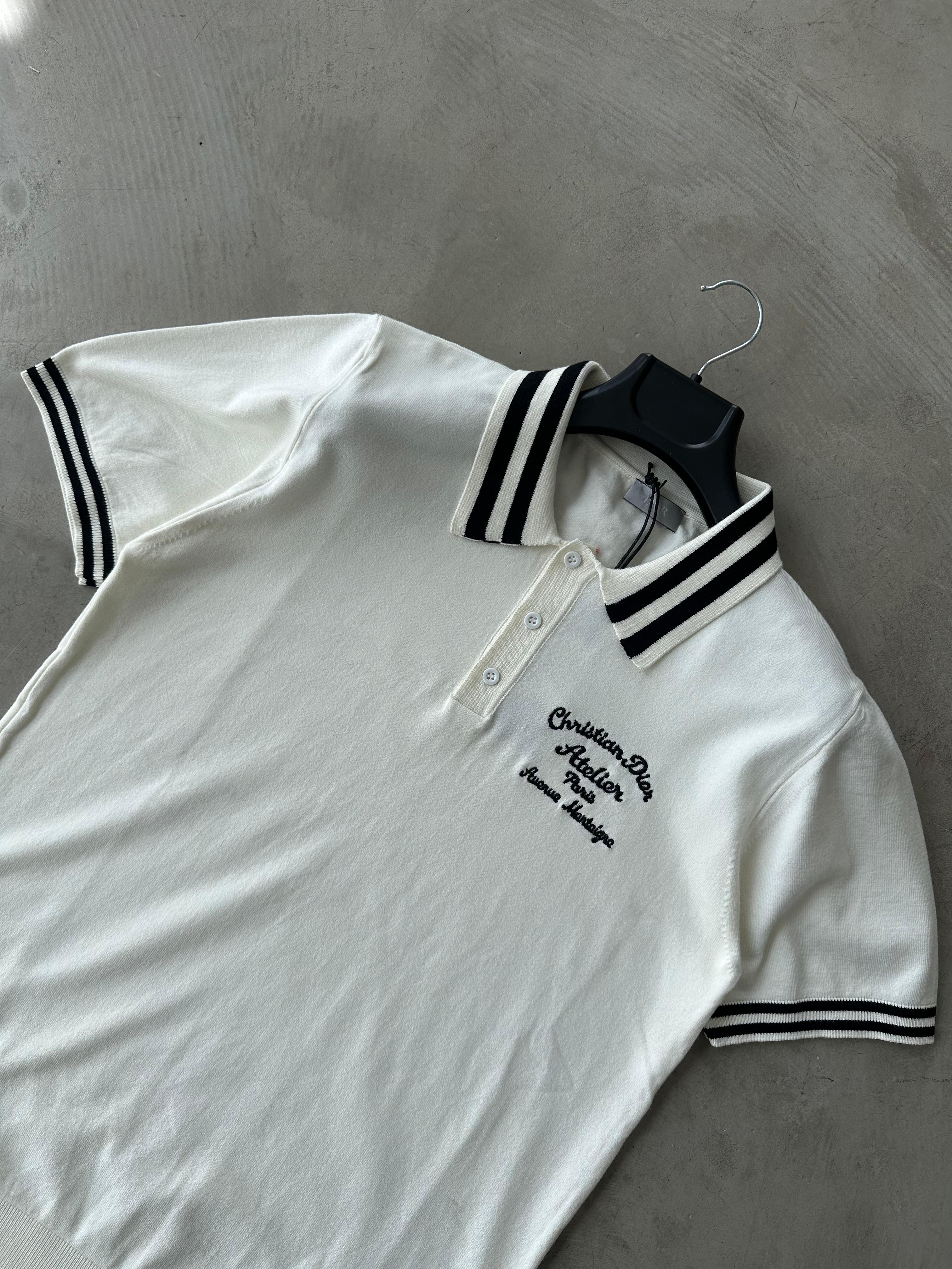 CD Premium Desenli Triko Polo Yaka Tee