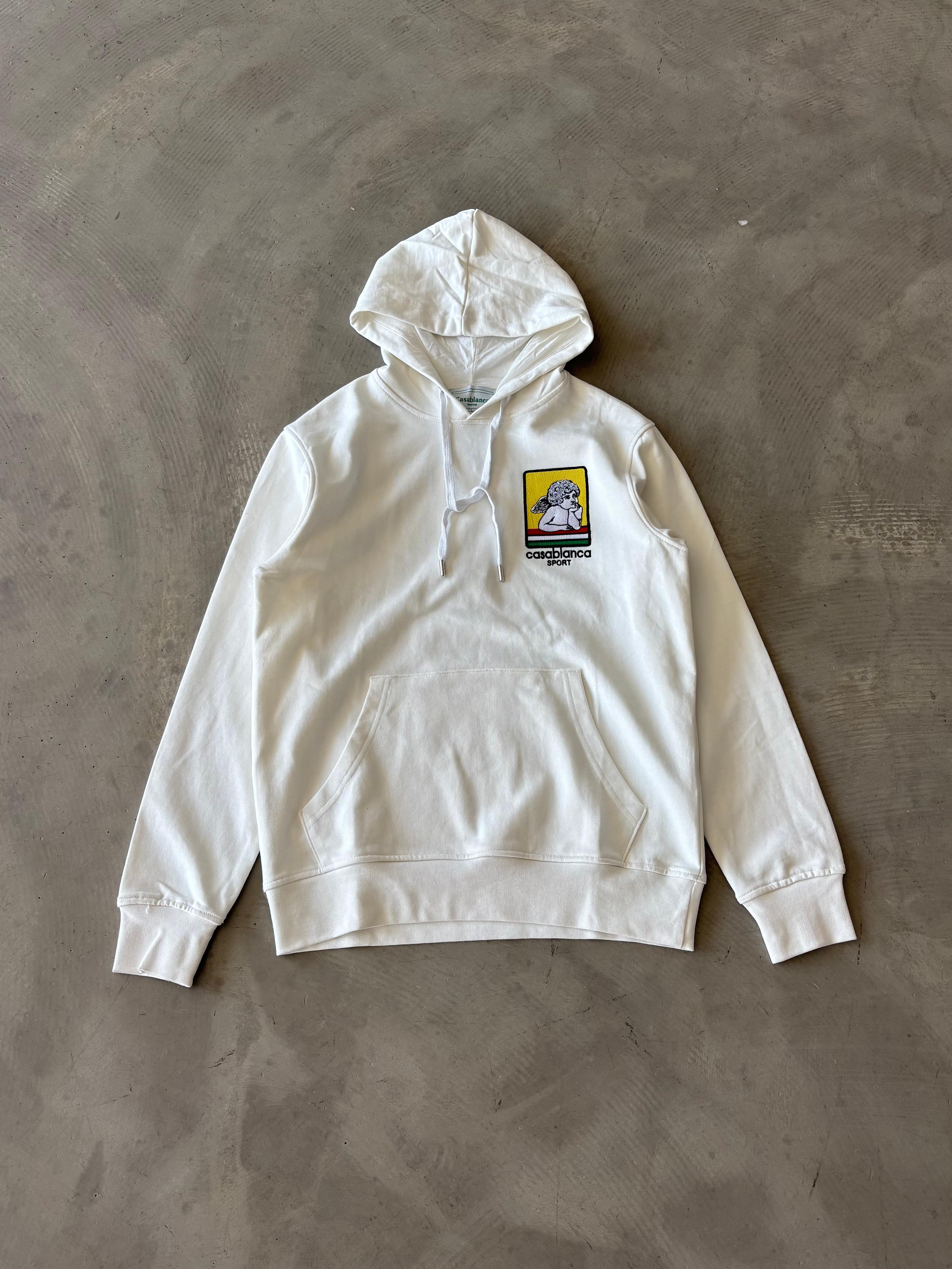 CSB Nakışlı Premium Sweatshirt - Beyaz