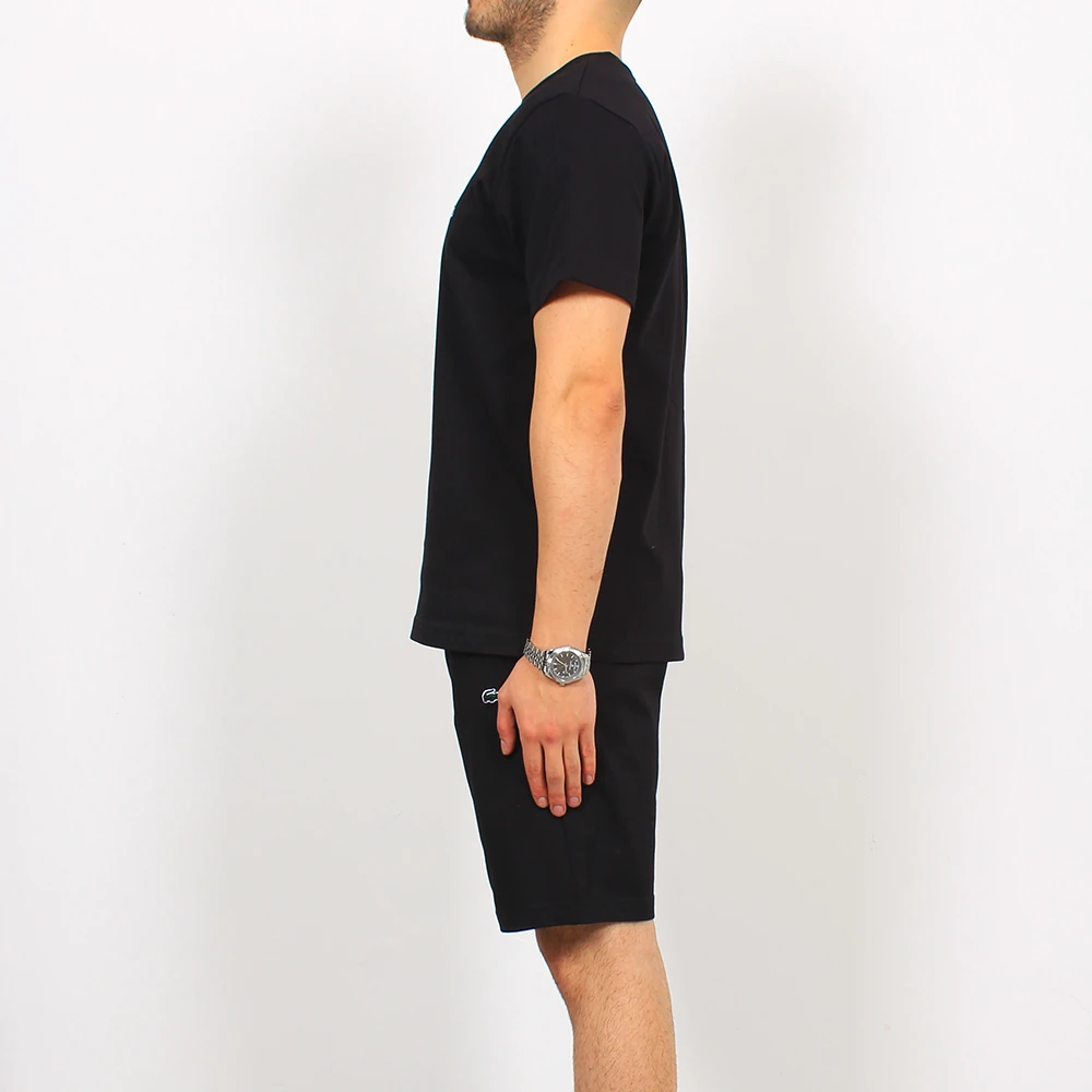 Logo Nakışlı Regular Fit Şortlu Takım