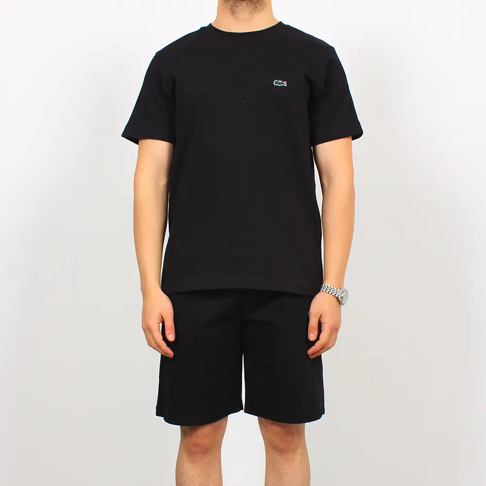 Logo Nakışlı Regular Fit Şortlu Takım