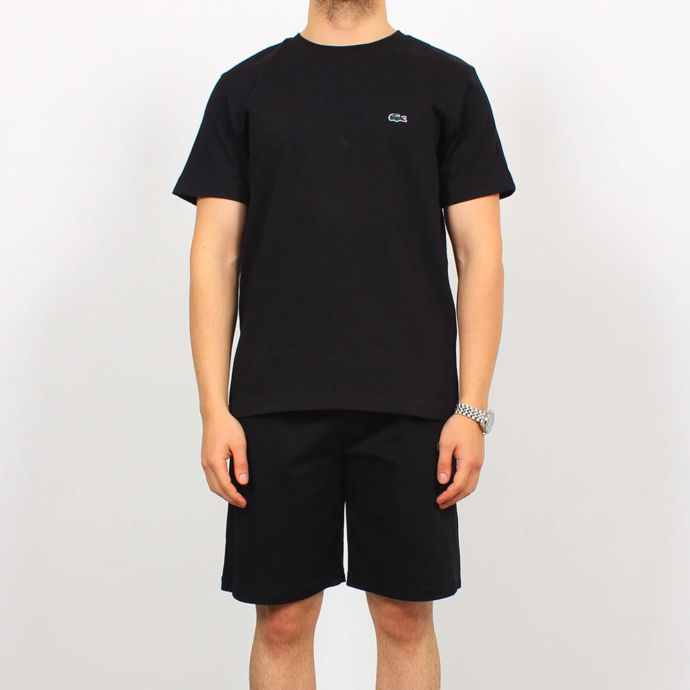 Logo Nakışlı Regular Fit Şortlu Takım