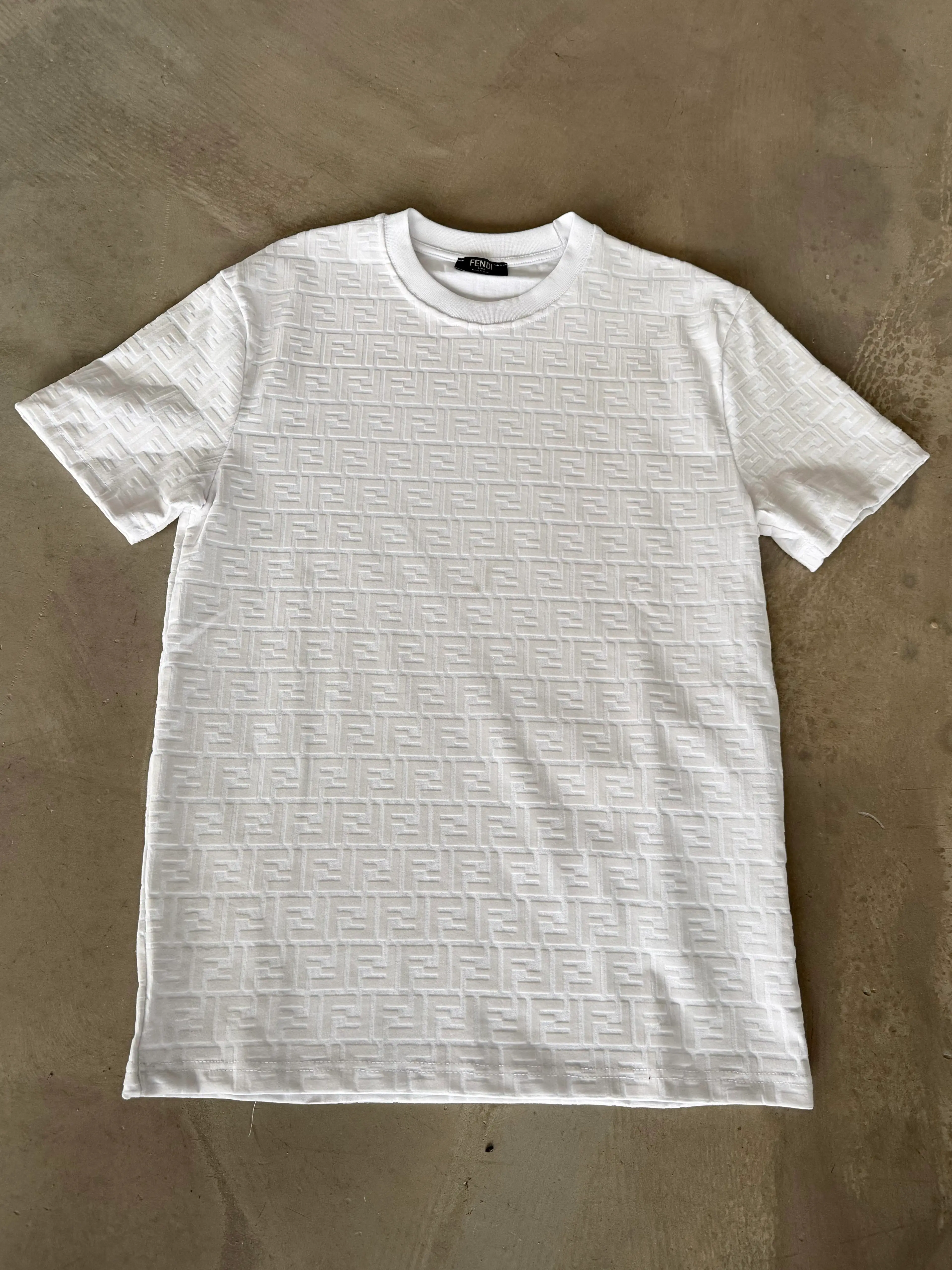 F Desenli Basic T-Shirt