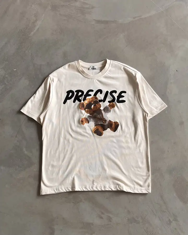 Ayıcık Baskılı T-Shirt