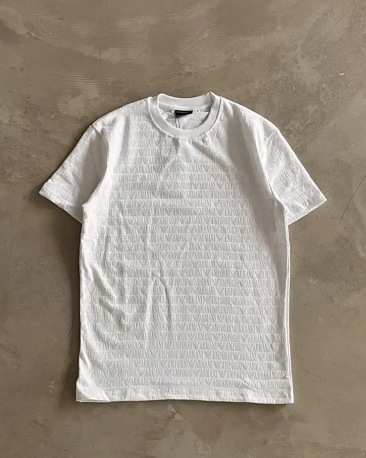 Full Logo Detaylı Basic T-Shirt