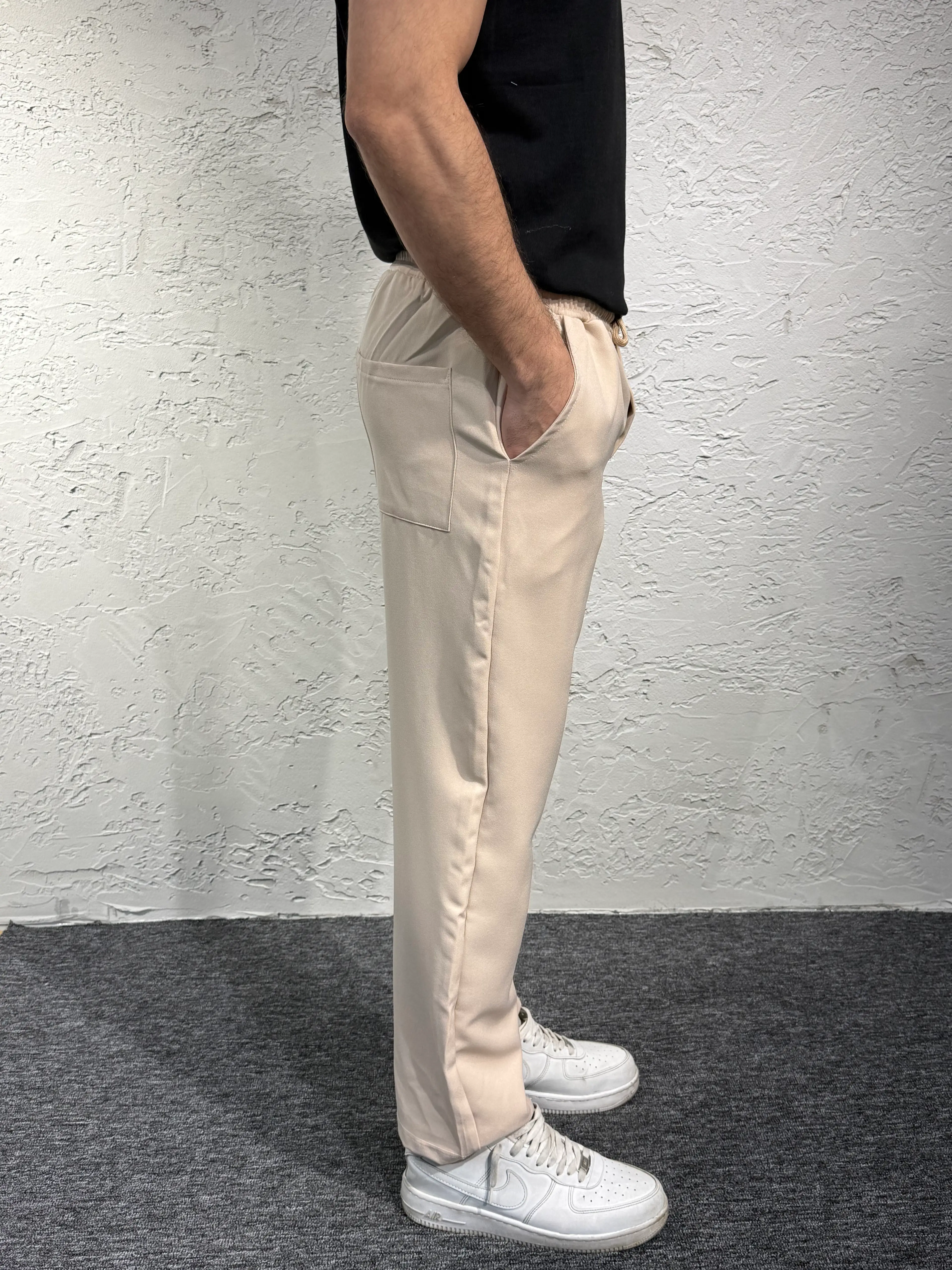 Sağ Arka cep Detaylı Baggy Kumaş