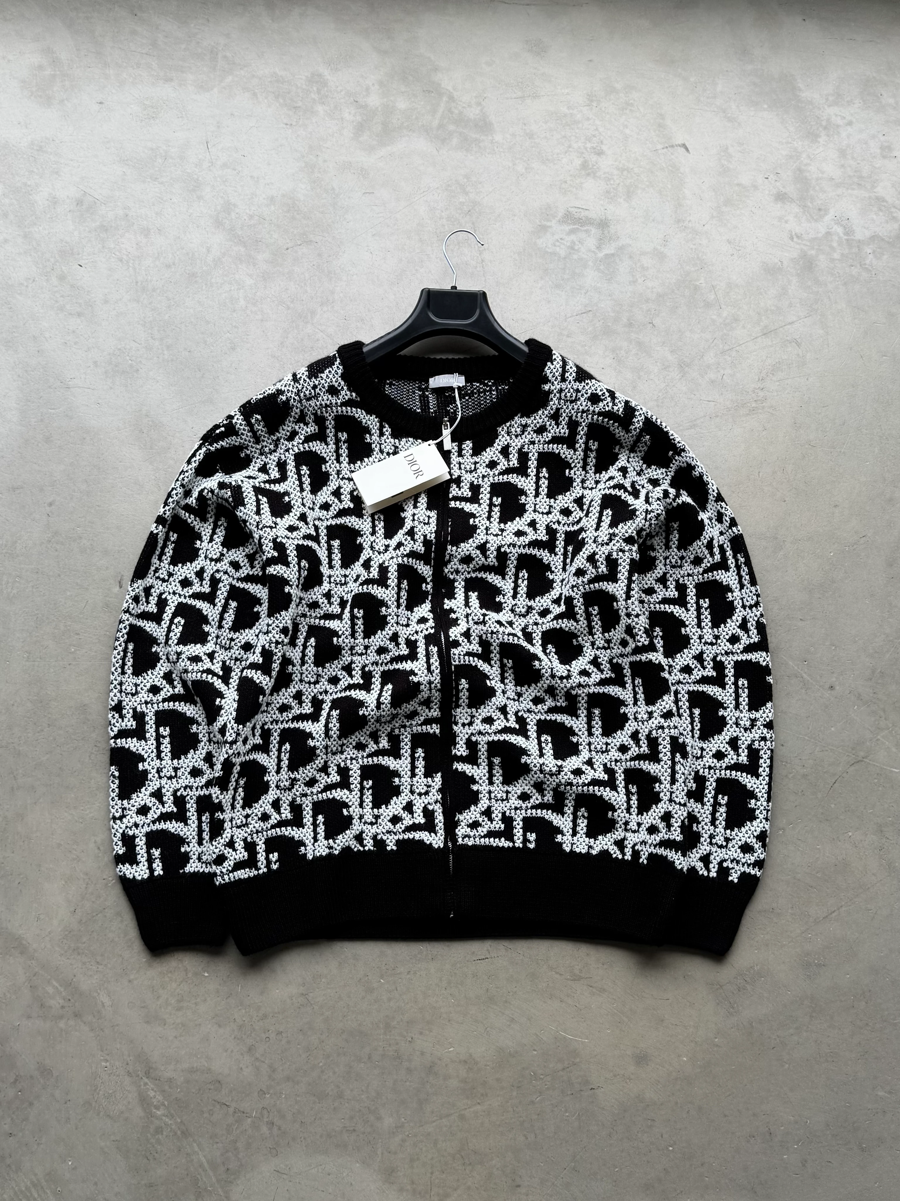 CD Nakışlı Premium Ceket - Siyah