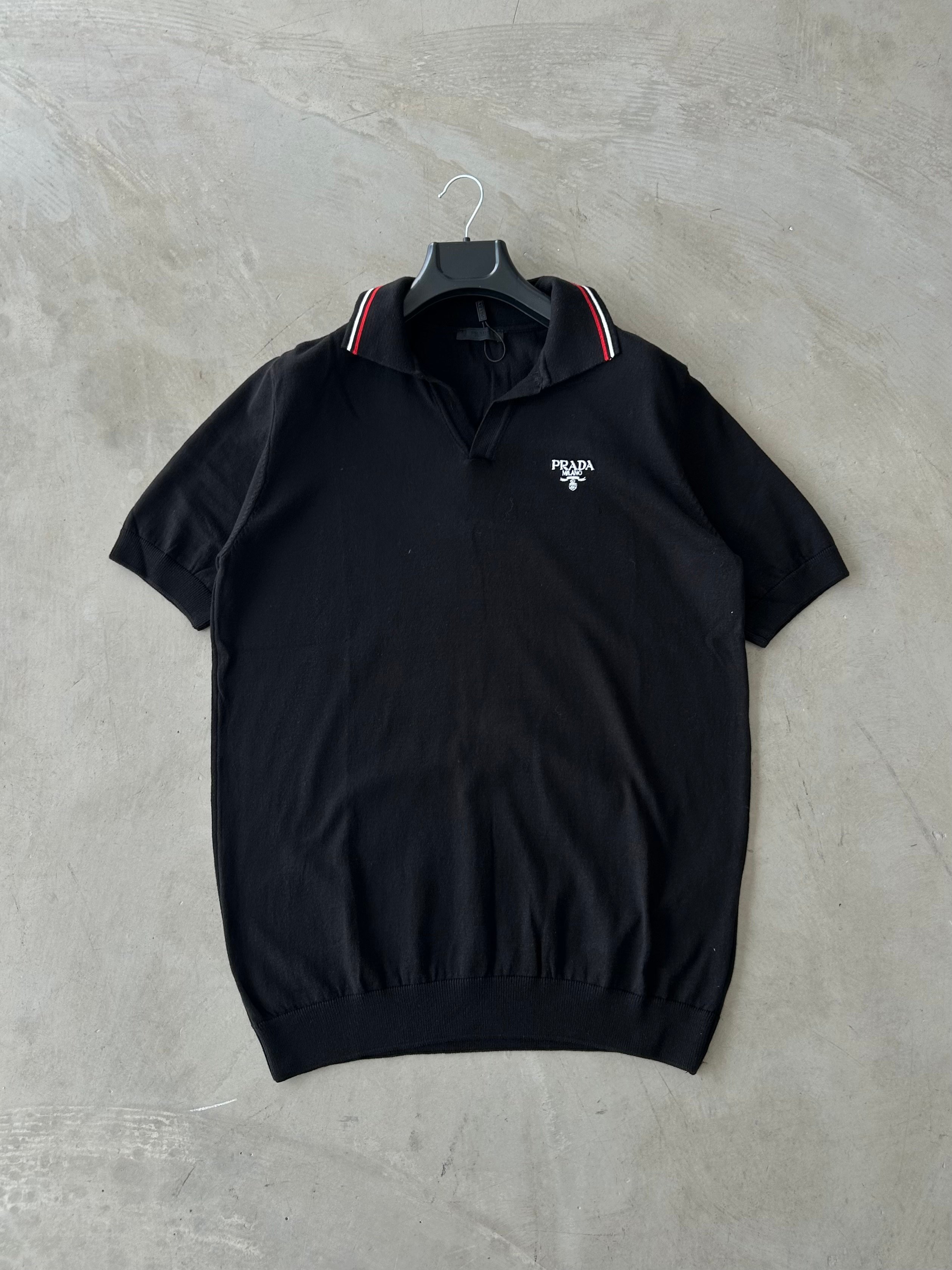 PRD Premium Triko Polo Yaka Tee - Siyah