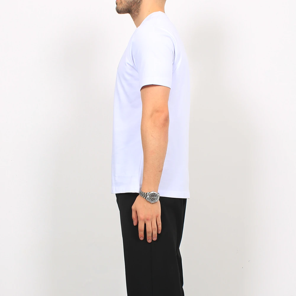 Logo Baskı Detaylı Kısa Kollu Tshirt