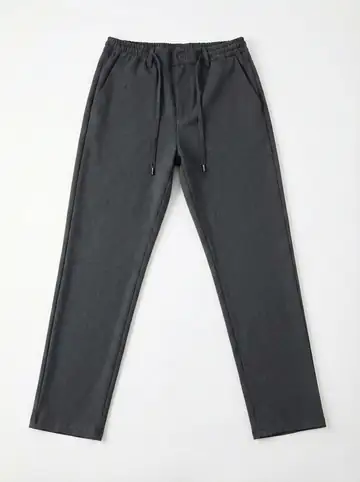 Arka Logo Detaylı Kumaş Pantolon