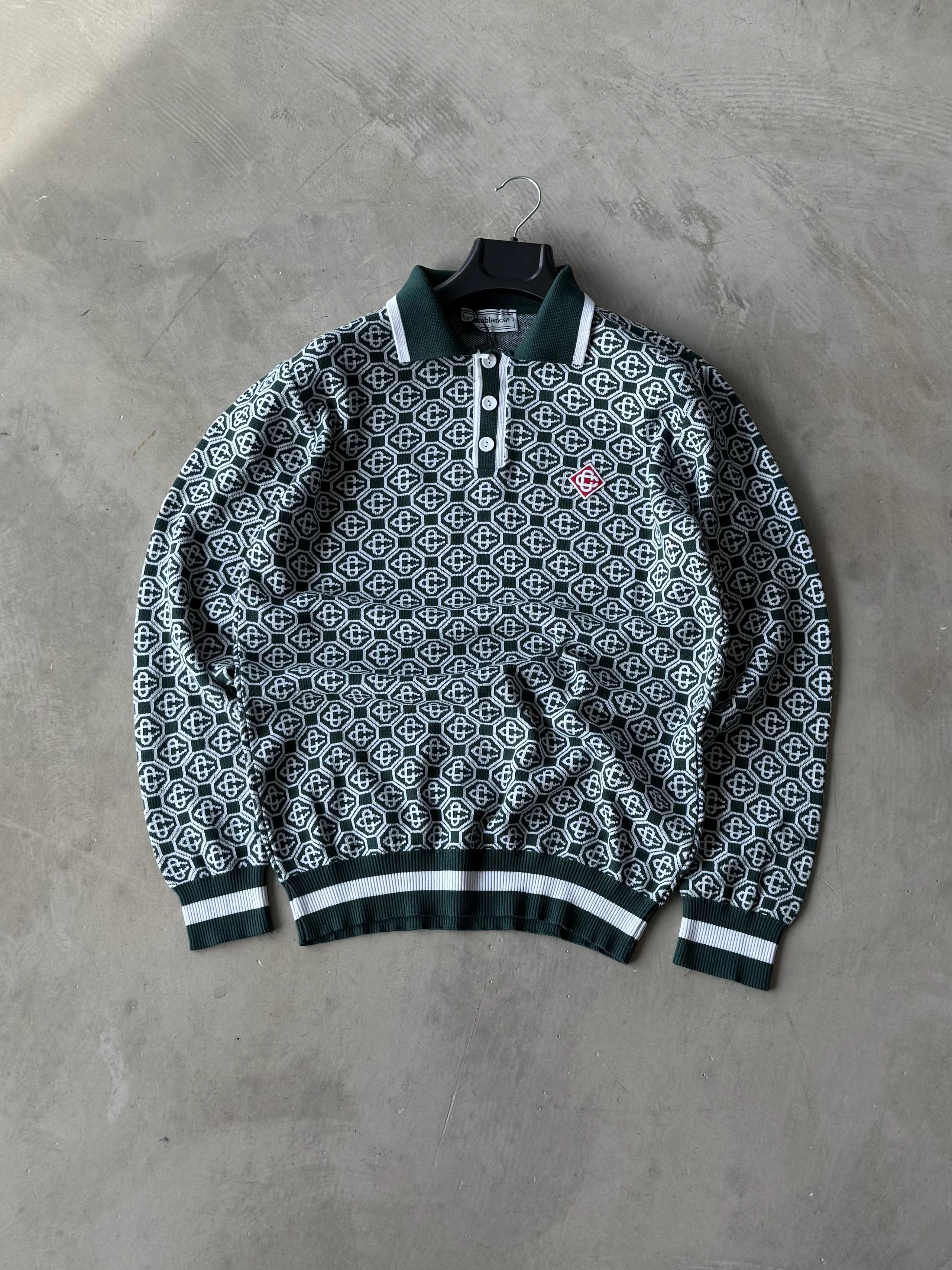 CSB Premium Desenli Triko - Yeşil