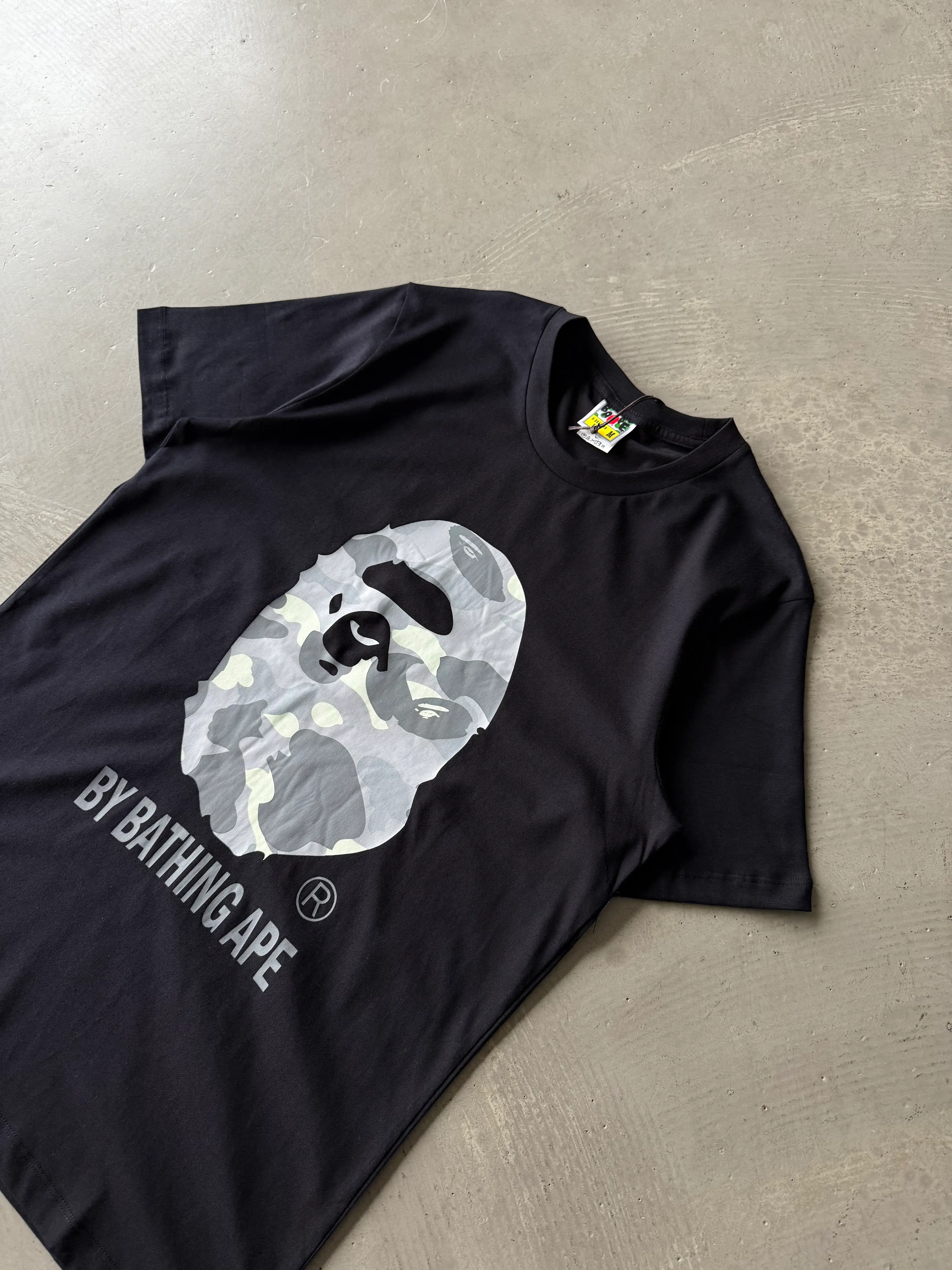 Goril Baskılı Basic T-Shirt