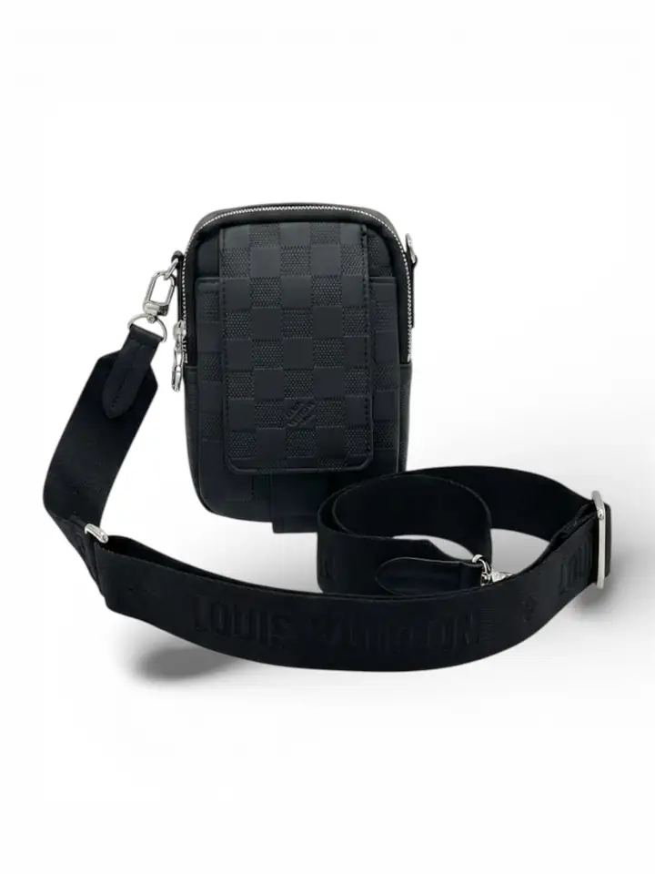 Bel Çantası - Siyah Damalı