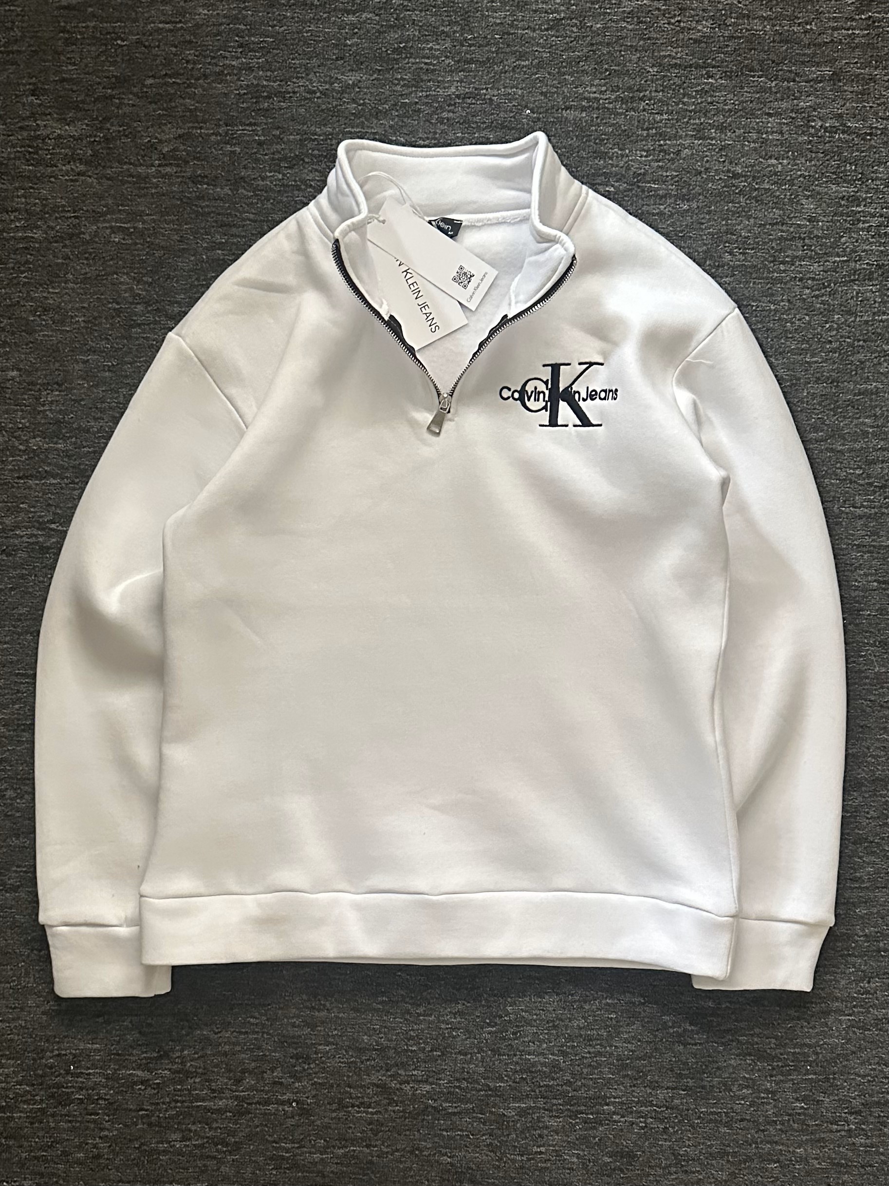 Premium Yarım Fermuarlı Sweatshirt