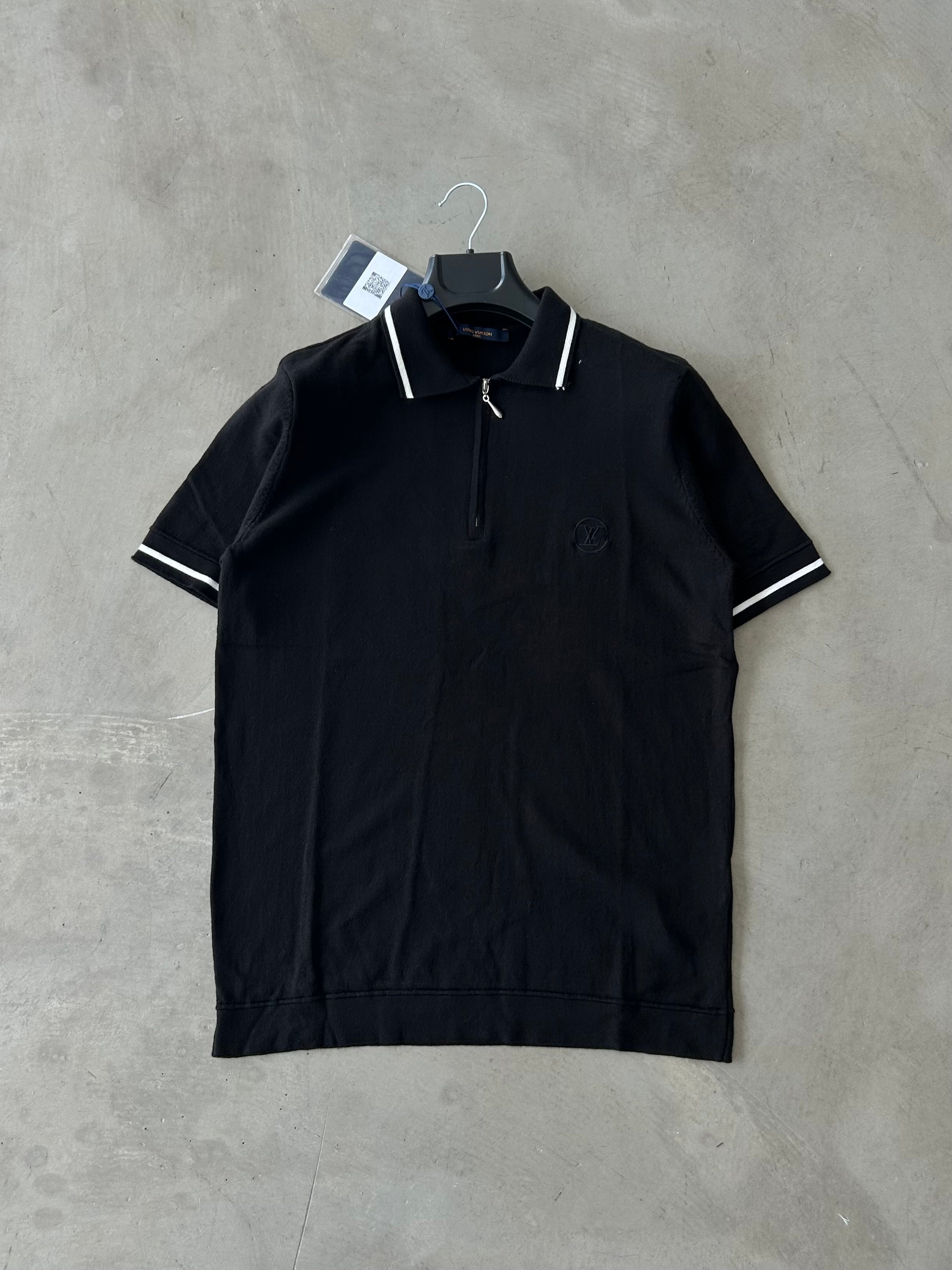 LV Premium Fermuar Detaylı Polo Yaka Tee