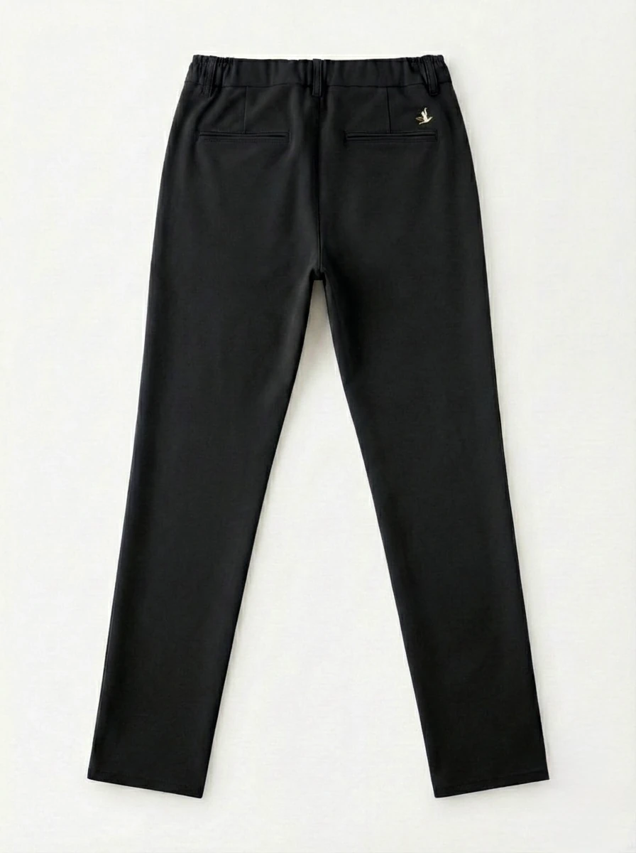 Arka Nakış Detaylı Kumaş Pantolon