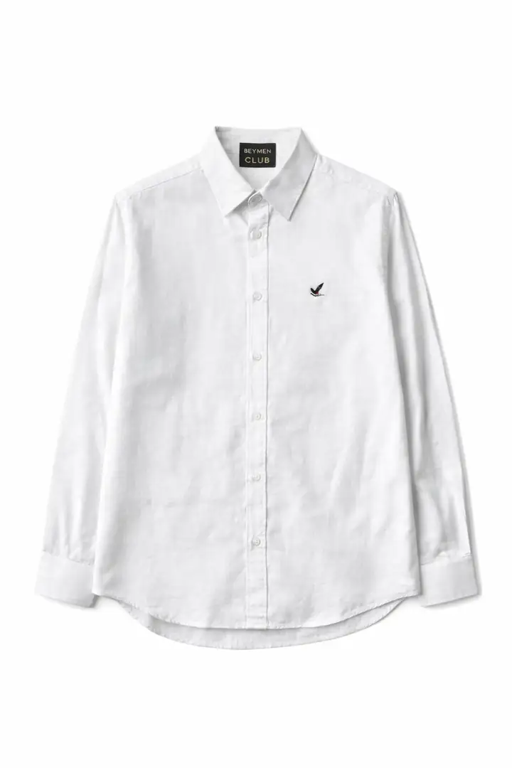 Nakış Detaylı Regular Fit Gömlek