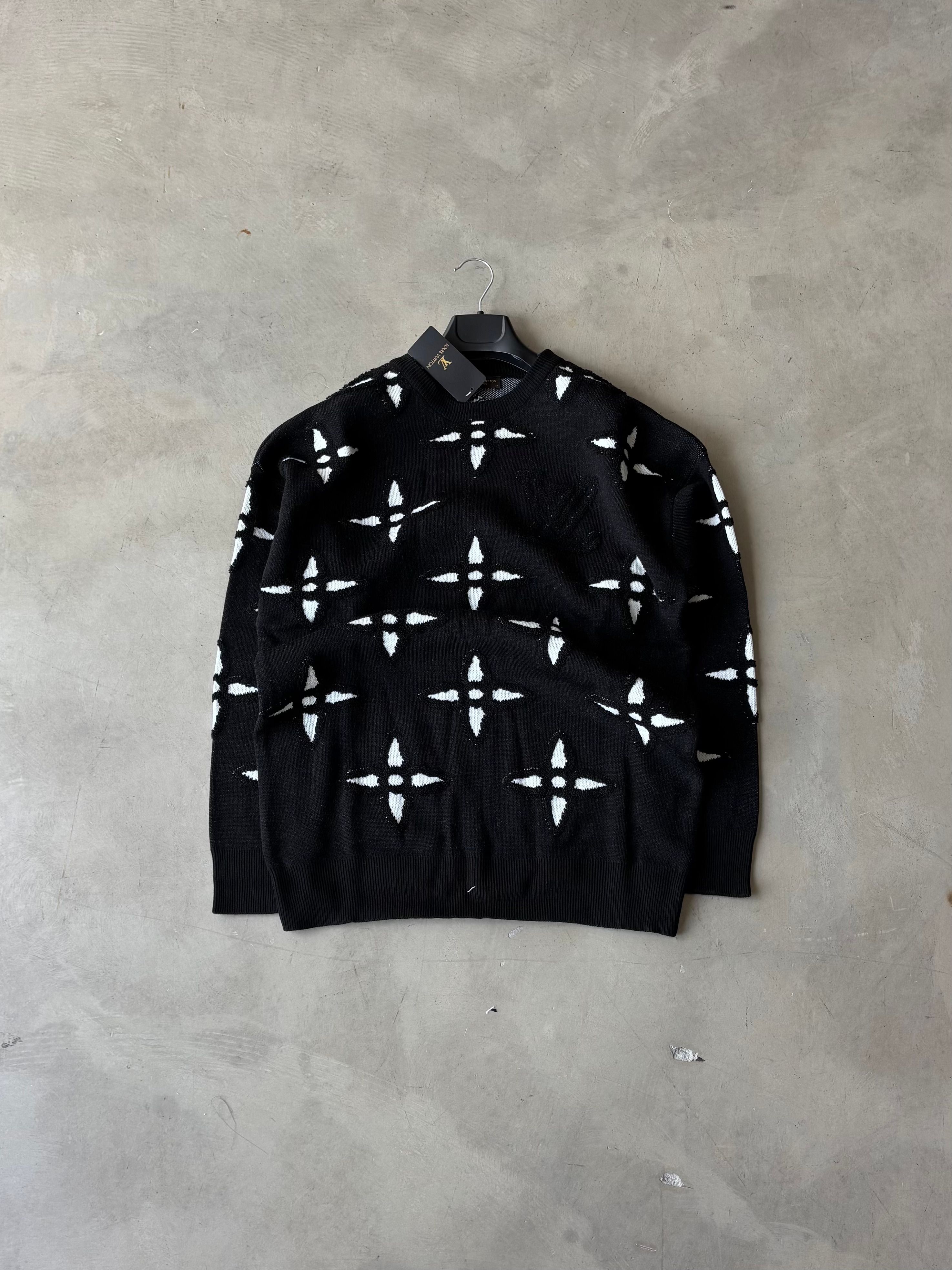LV Triko Premium Kazak - Siyah