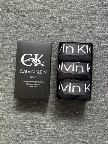 CK Premium Black Series 3'lü Boxer