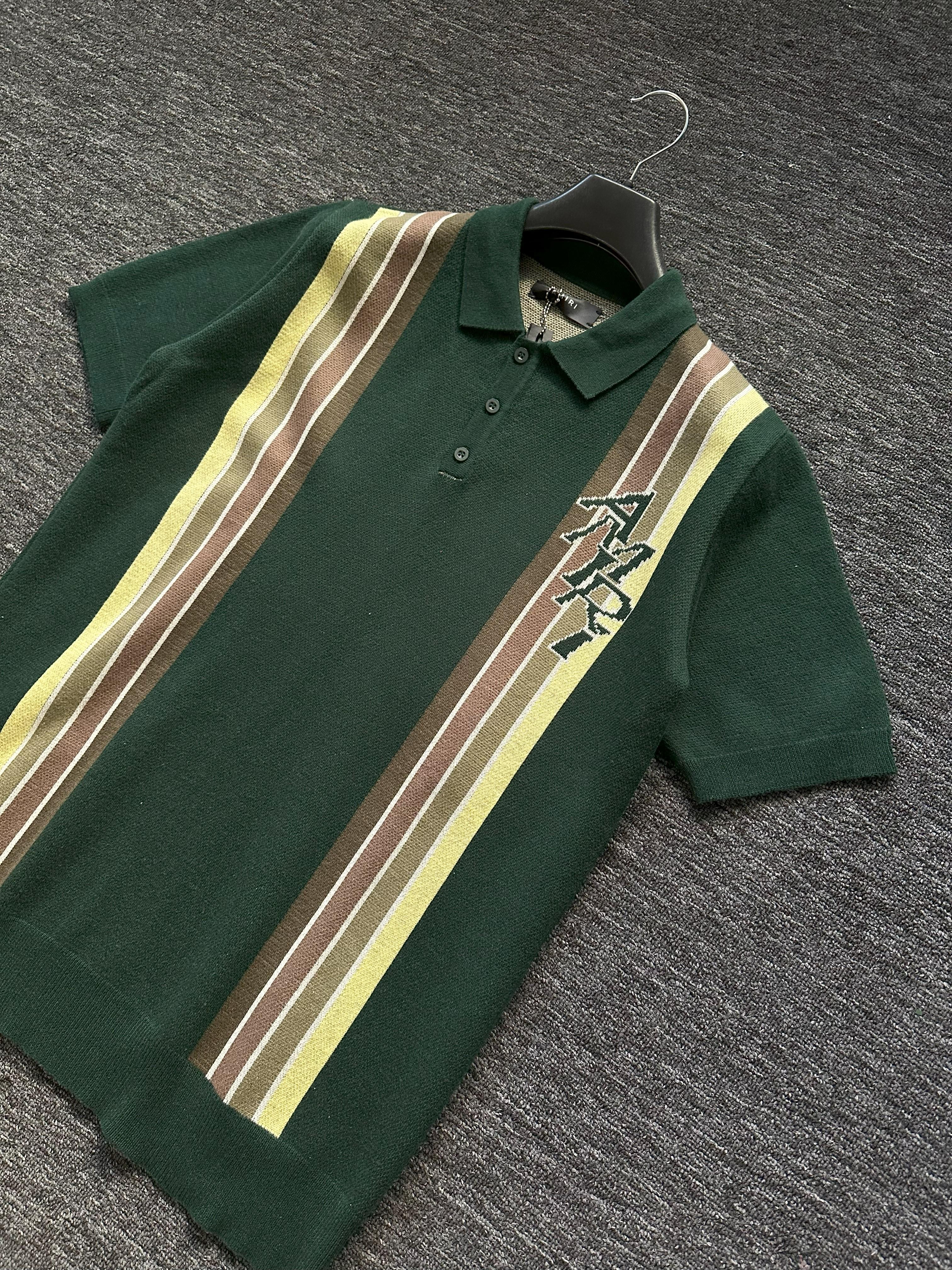 Extra Premium Çizgili Polo Yaka Tee