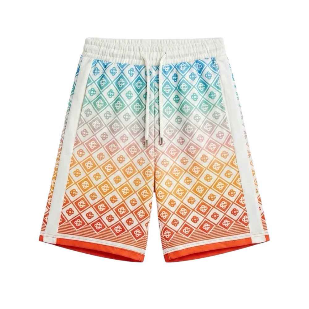 Gökkuşağı Desenli Şort