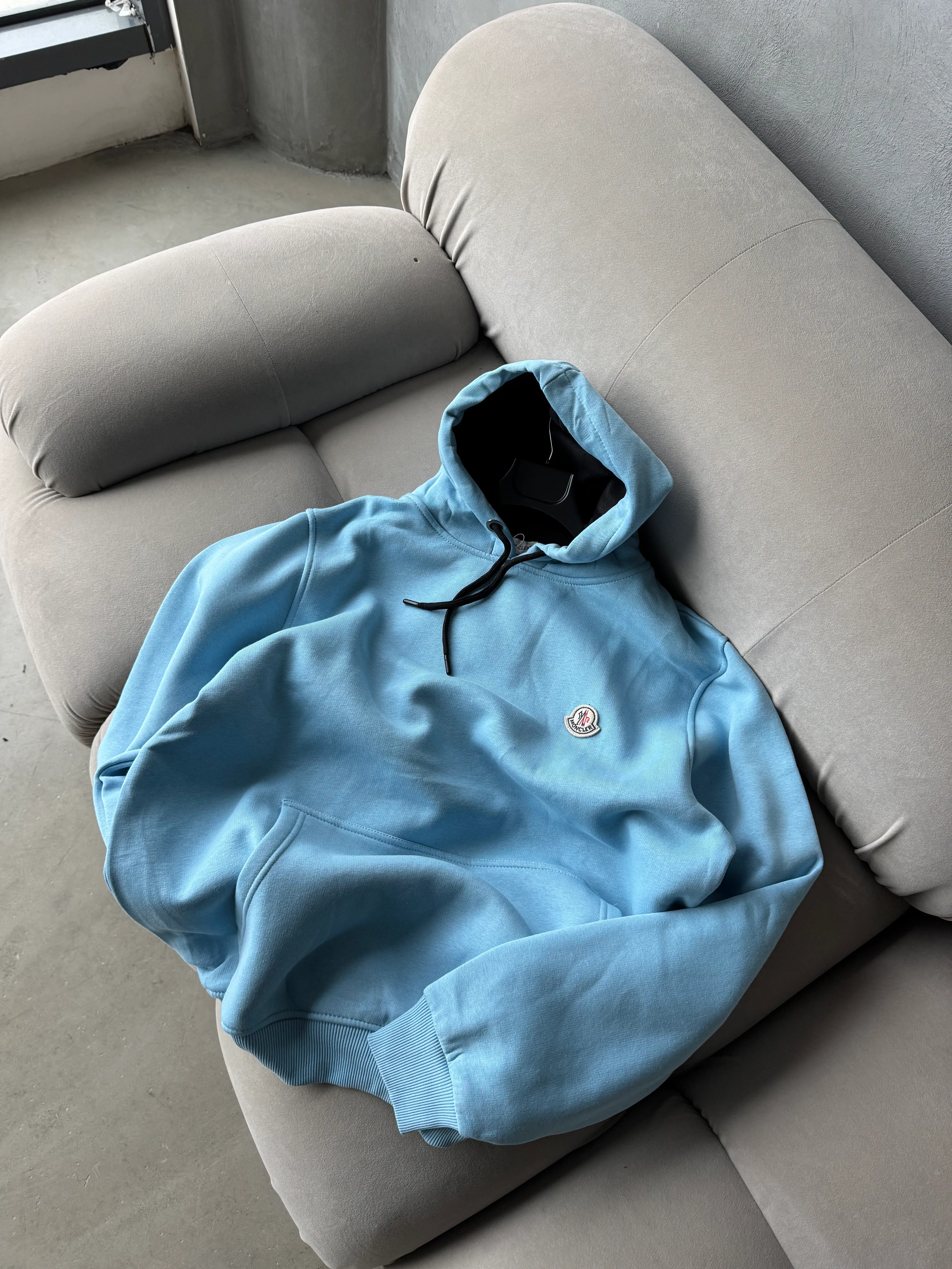 MNC Premium Logo Detaylı Sweatshirt - Mavi