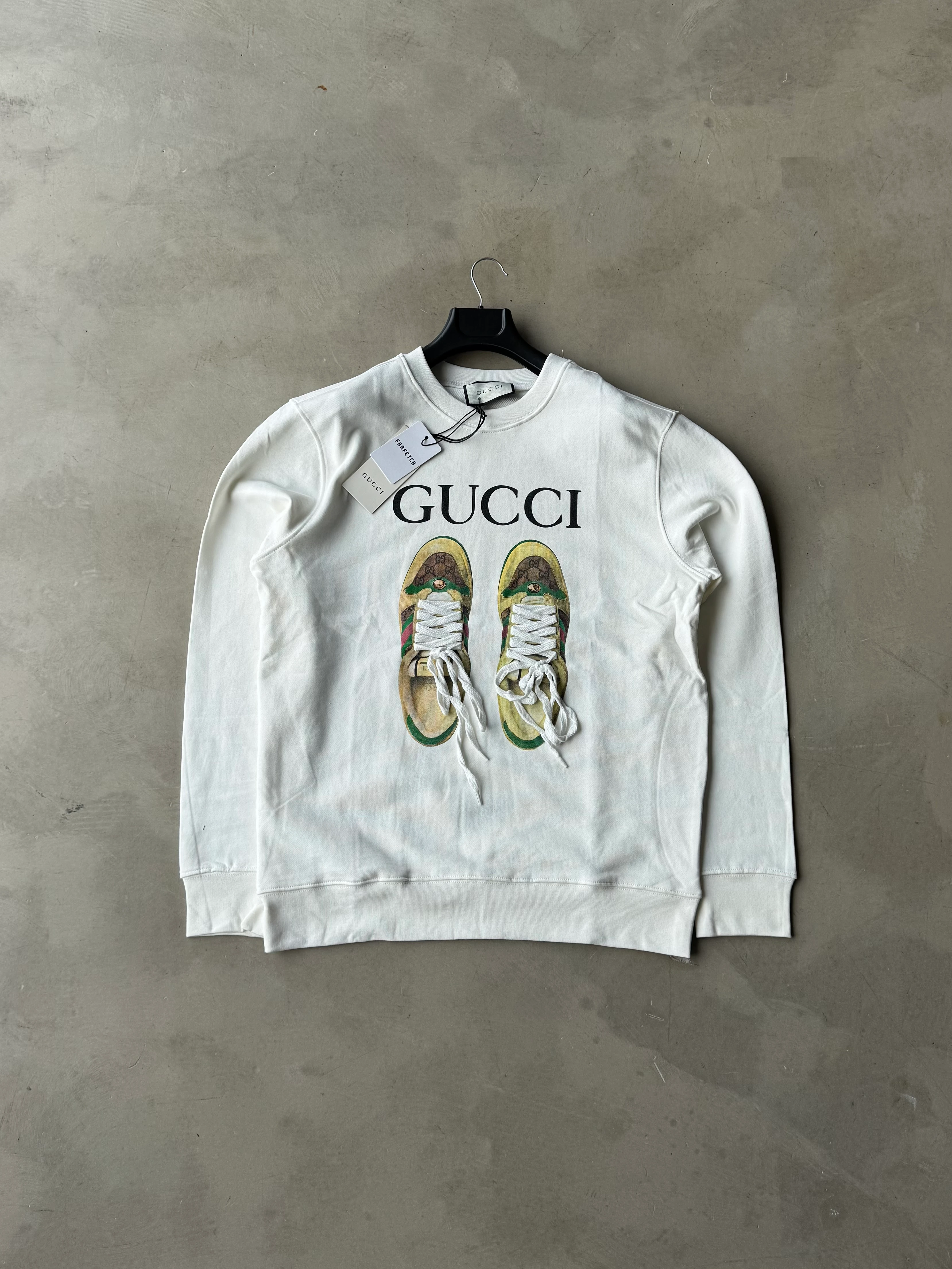 GC Premium BaskılI & Desenli Sweatshirt - Beyaz