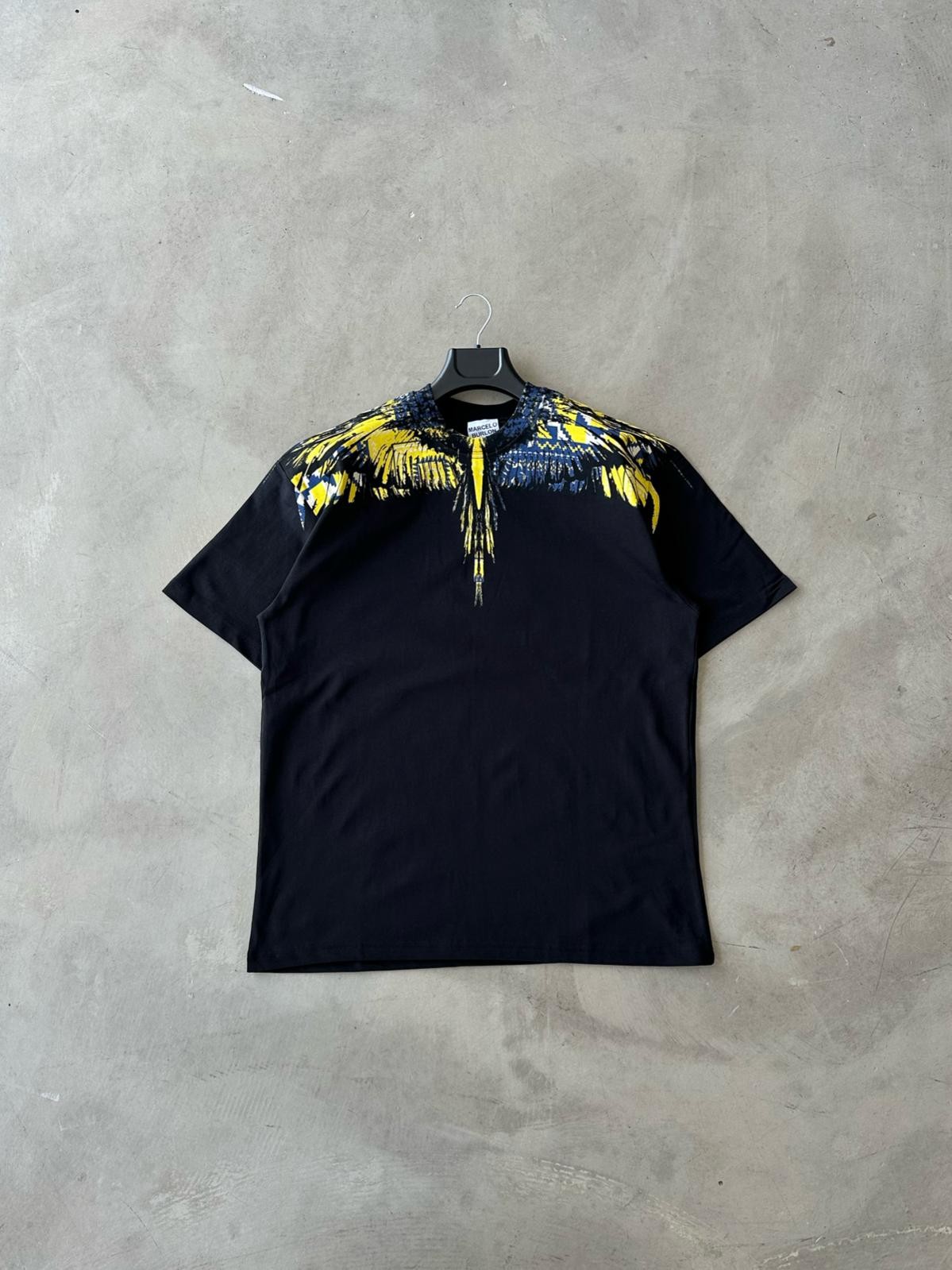 MB Premium Omuz Baskılı Tee's - sarı