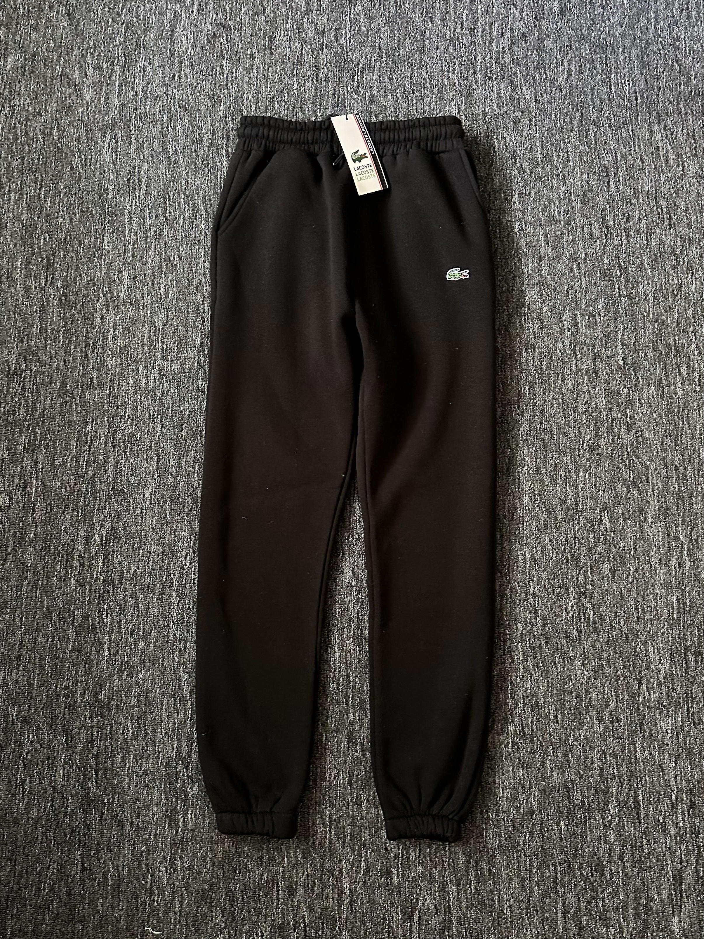 Nakışlı Basic Jogger - Siyah