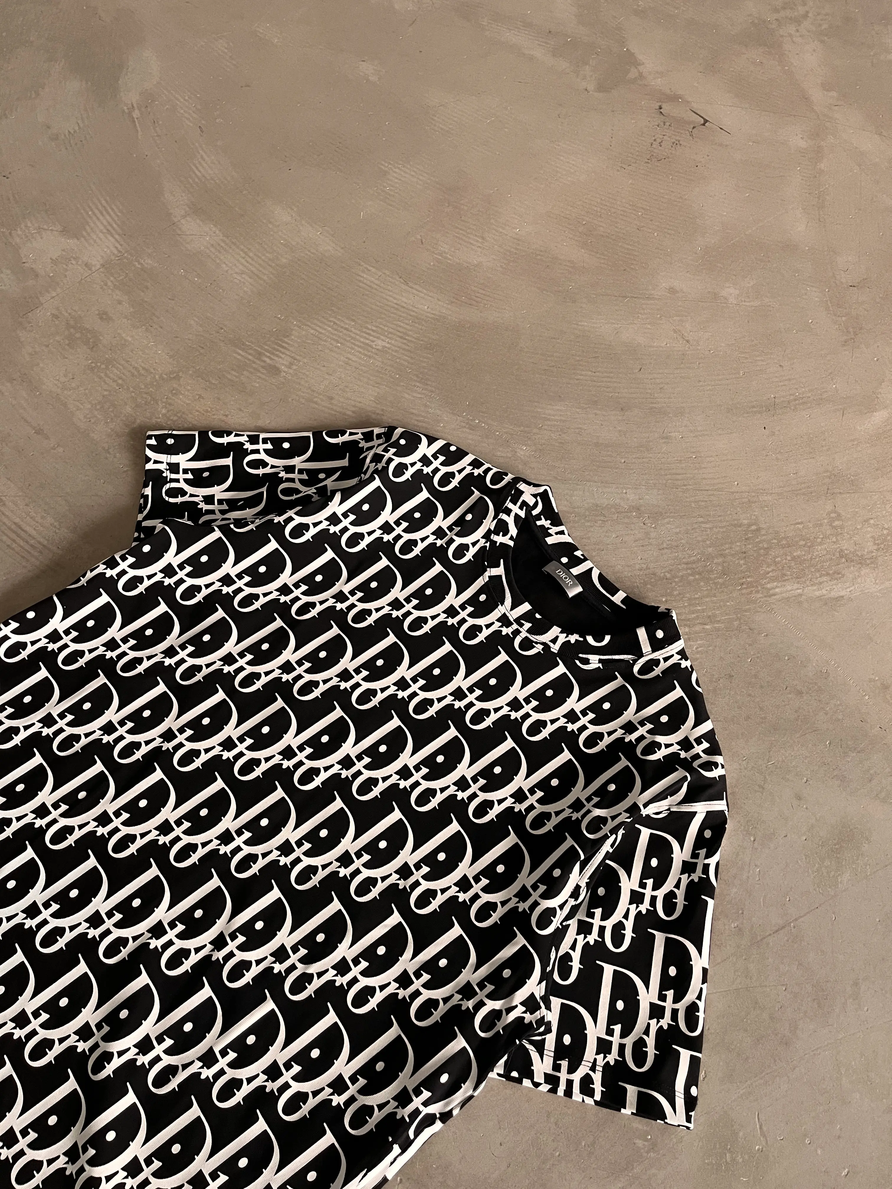 Full Logo Baskılı Basic T-Shirt