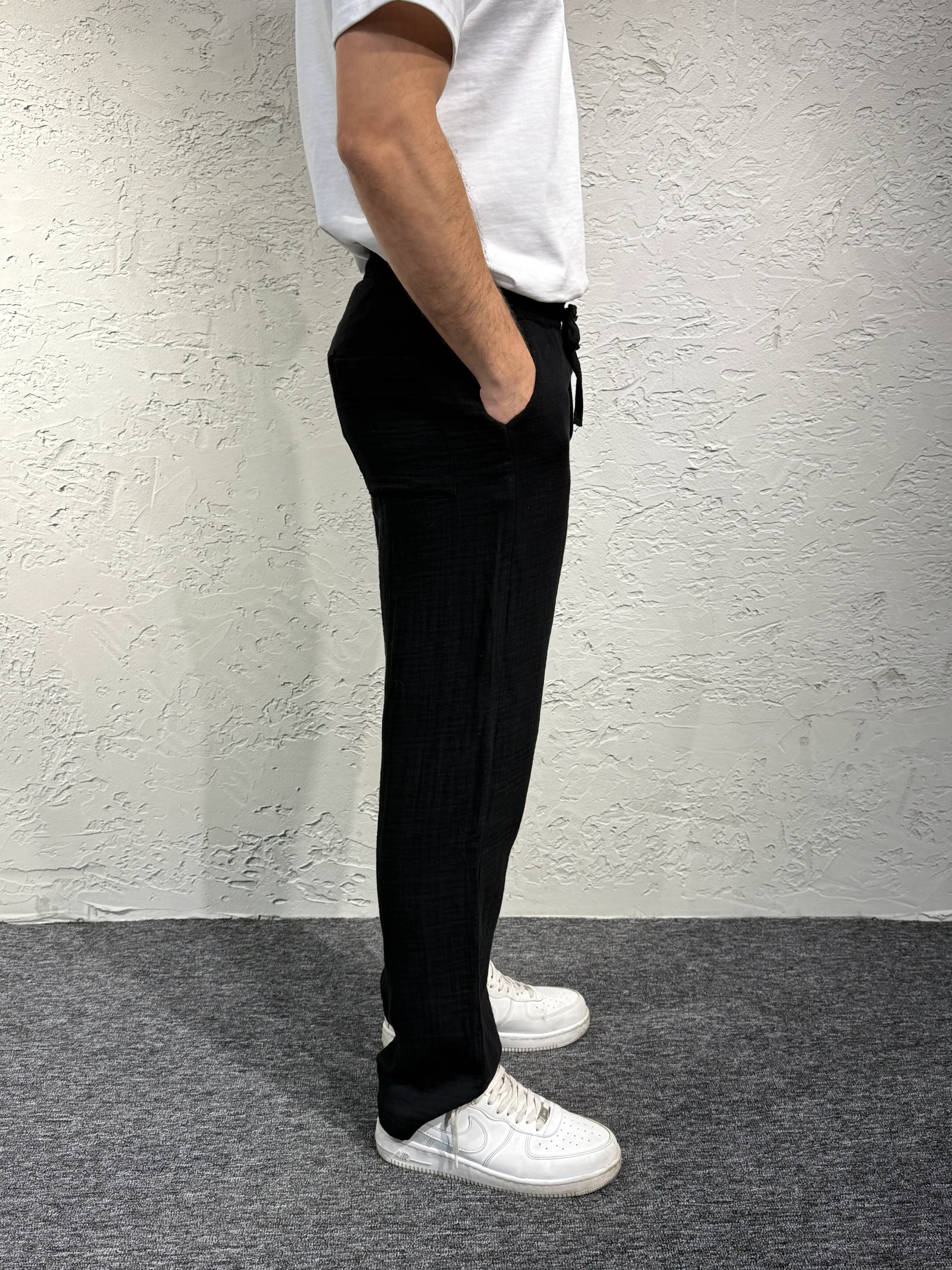 Müslin Kumaş Relax Pantolon