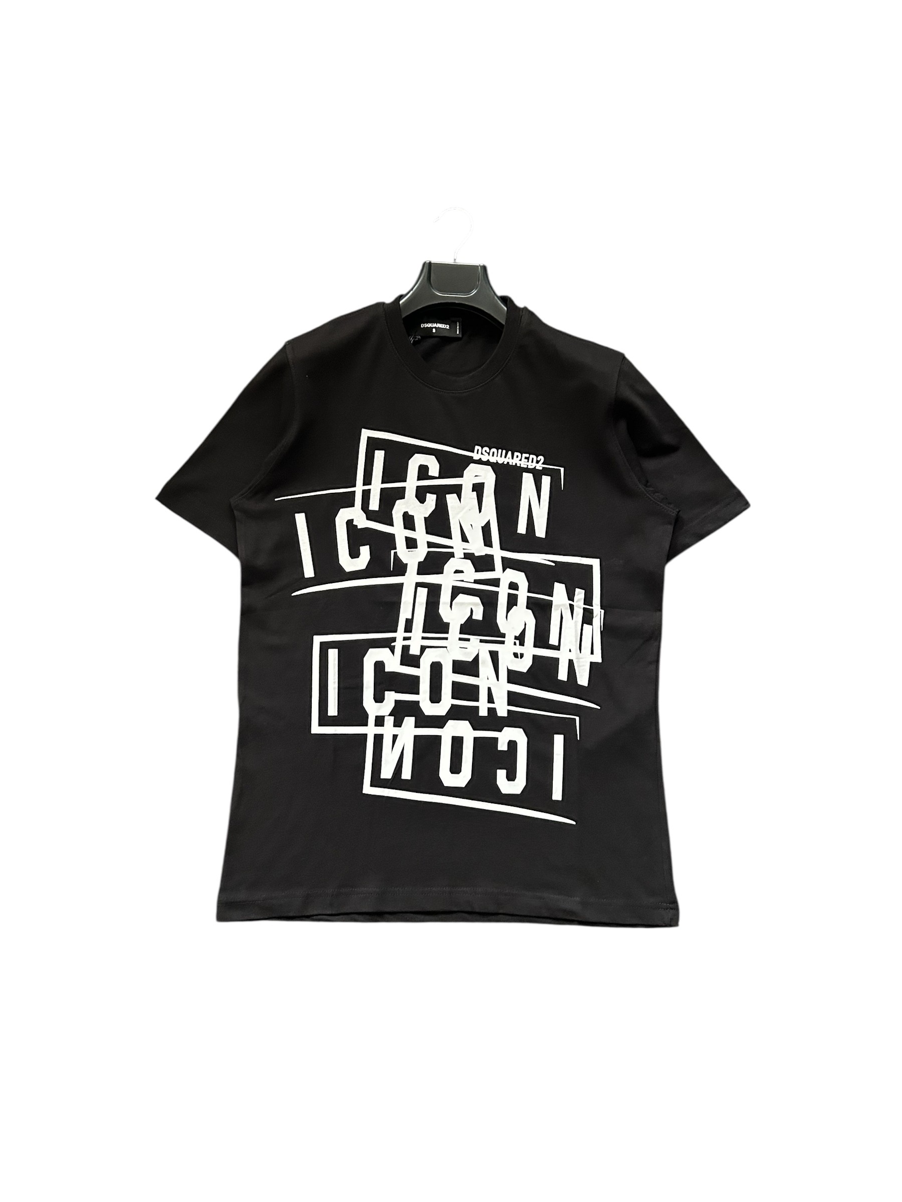 DSQ Premium İcon Printed Basic Tshirt