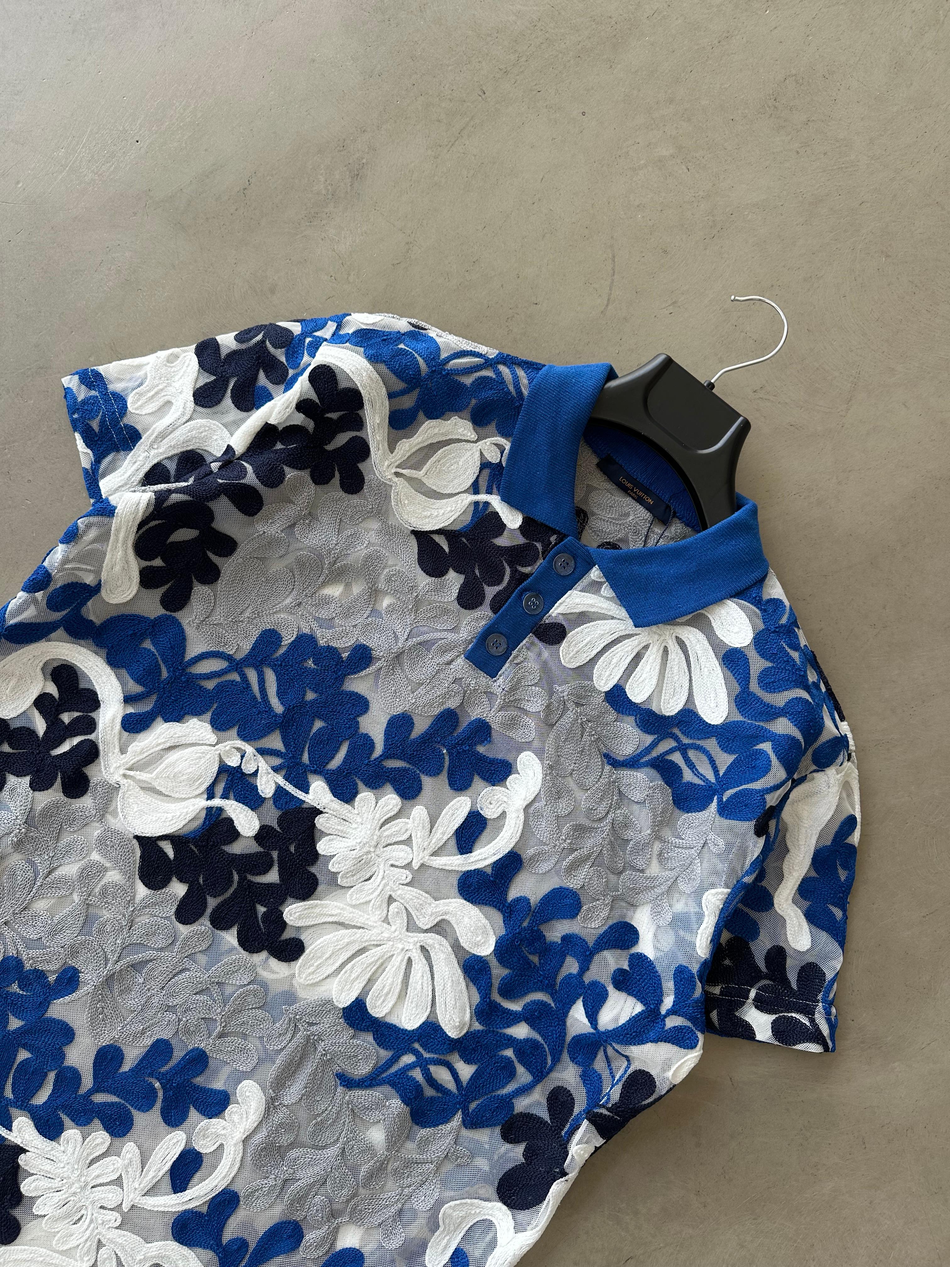 LV Ultra Premium Nakışlı Desenli Tshirt
