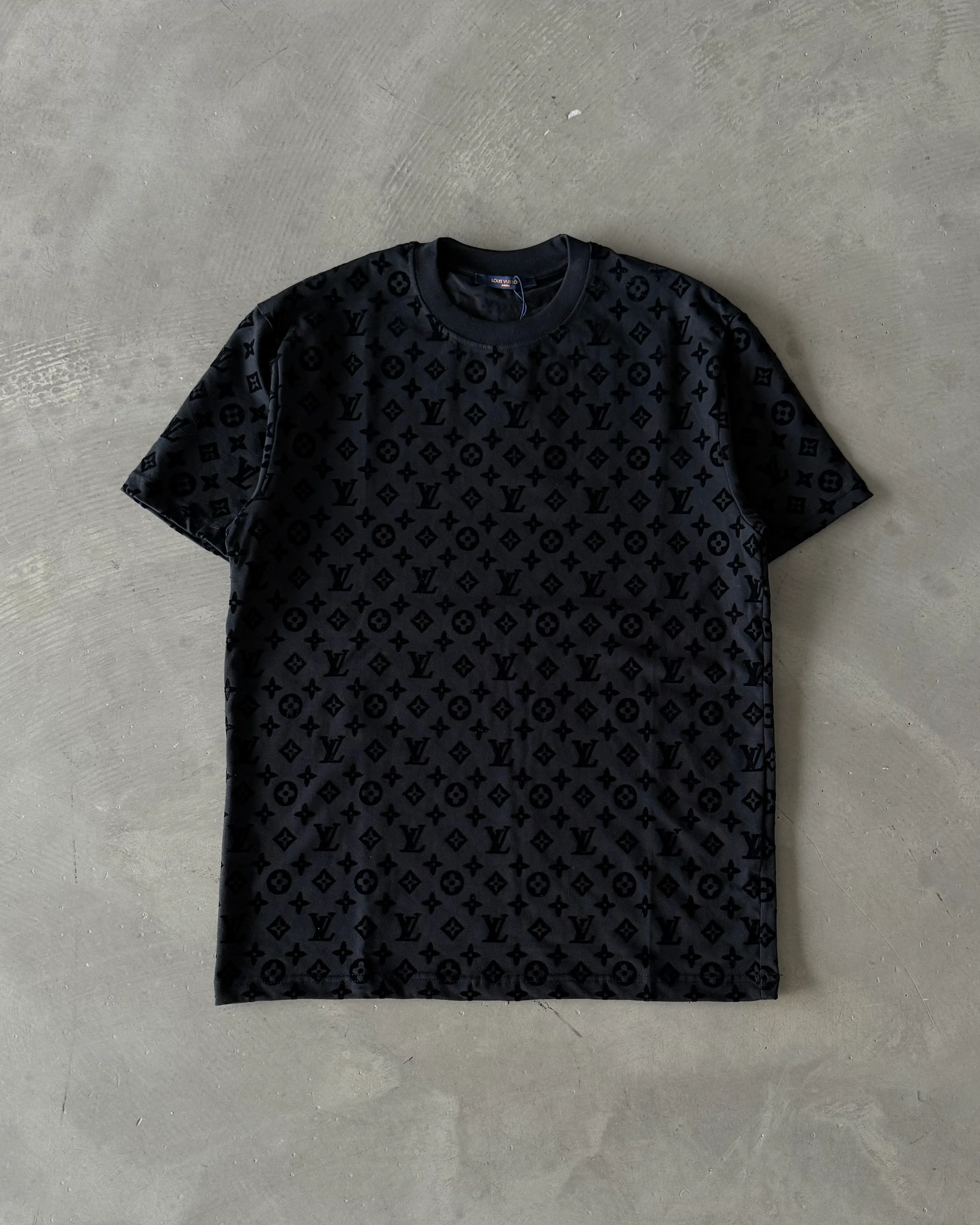 Full Logo Kabartmalı Basic T-Shirt