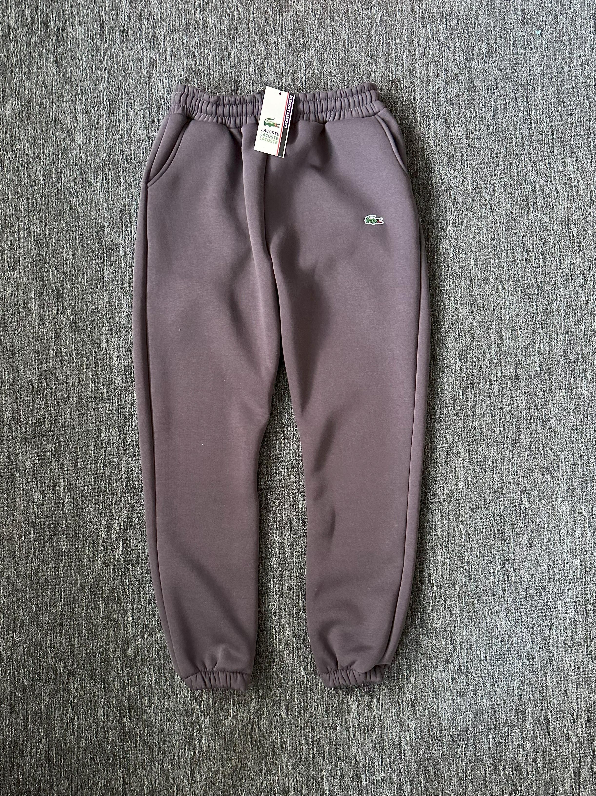 Nakışlı Basic Jogger - Füme