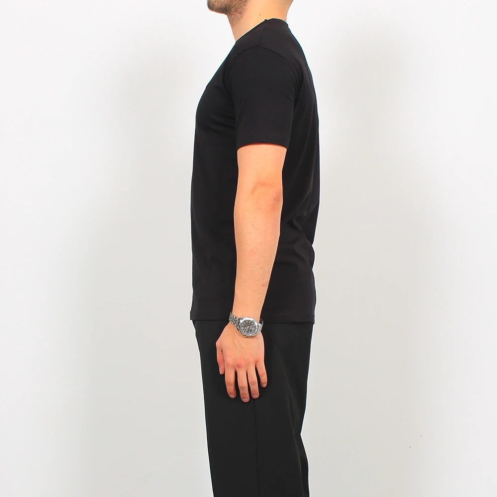 Göğüs Logo Nakışlı T-Shirt