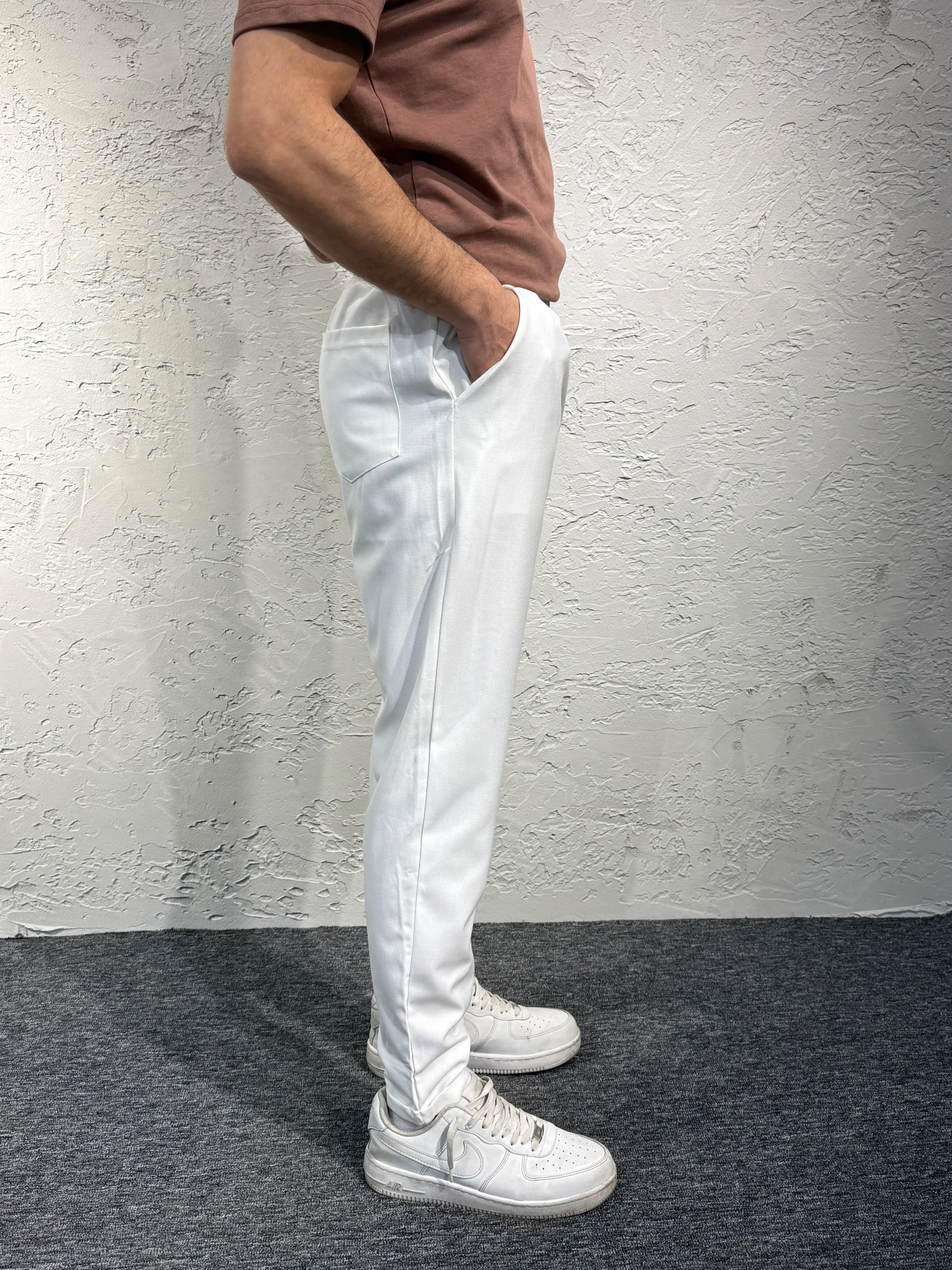 Kordonlu Basic Kumaş Pantolon