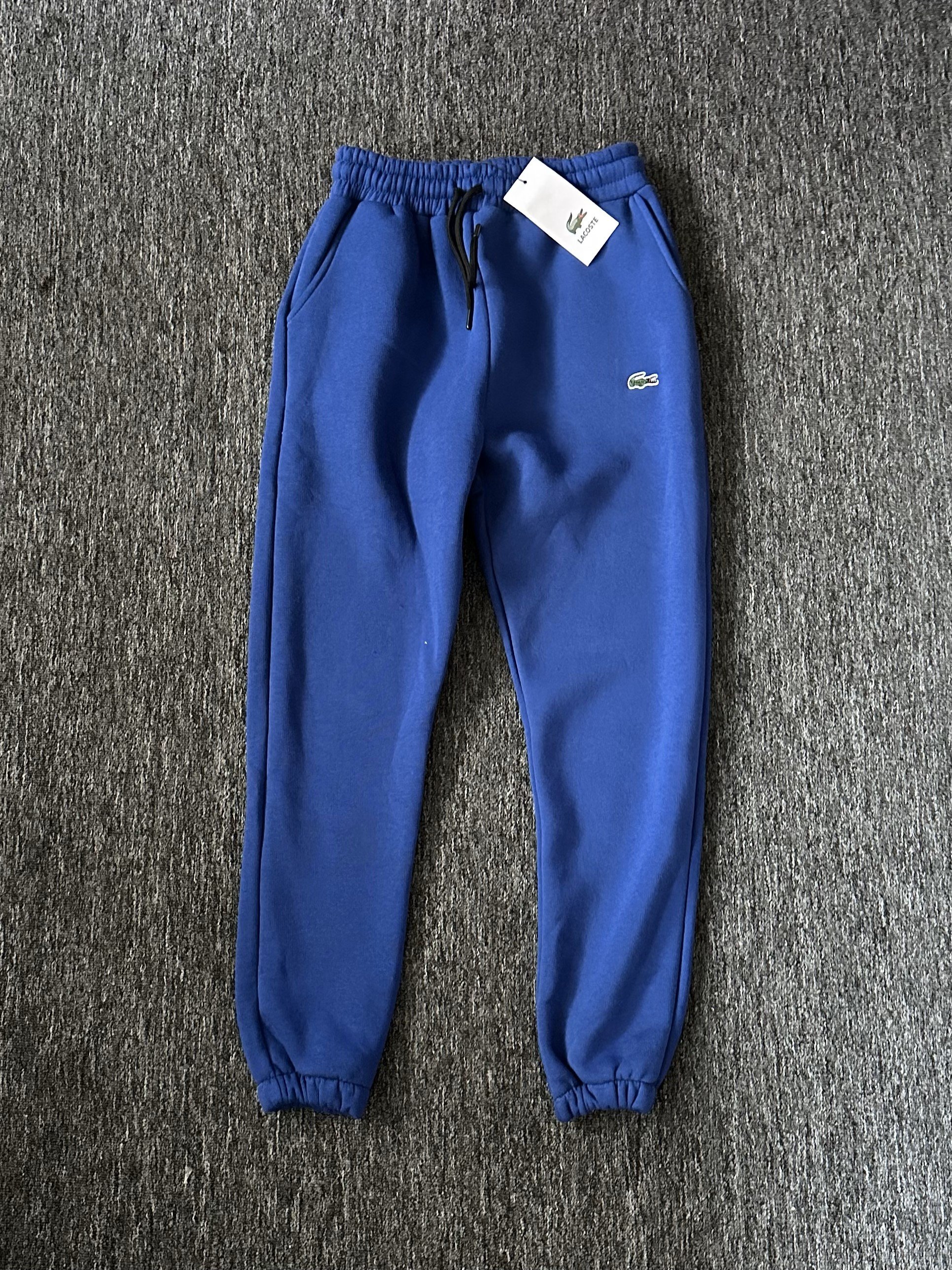 Nakışlı Basic Jogger - Mavi