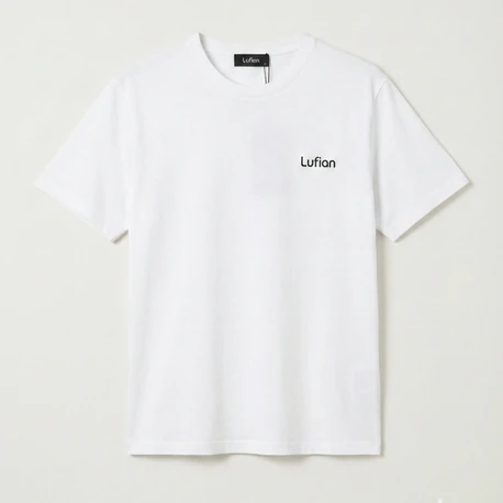 Sol Göğüs Logo Baskılı T-Shirt