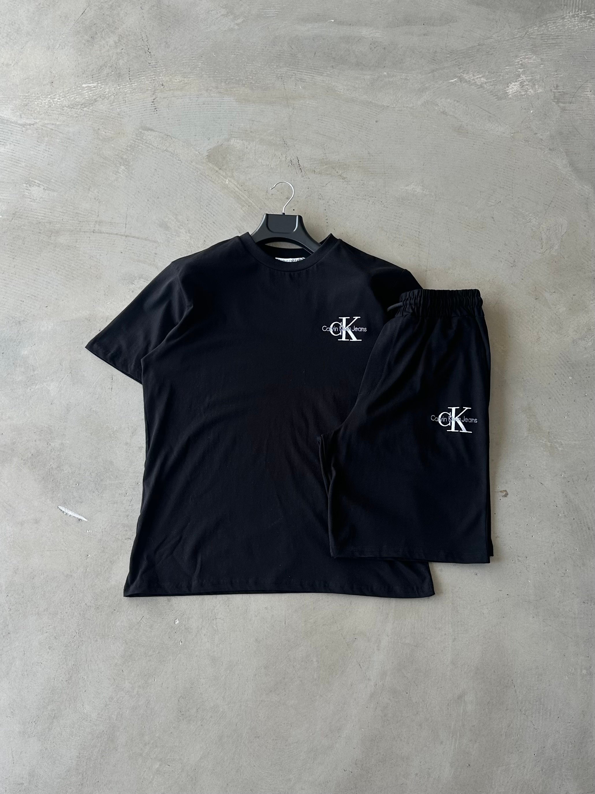 CK Nakışlı Premium Şort Tshirt Takım