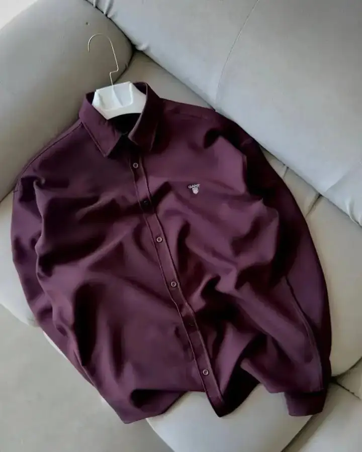 Nakış Detaylı Relax Fit Gömlek